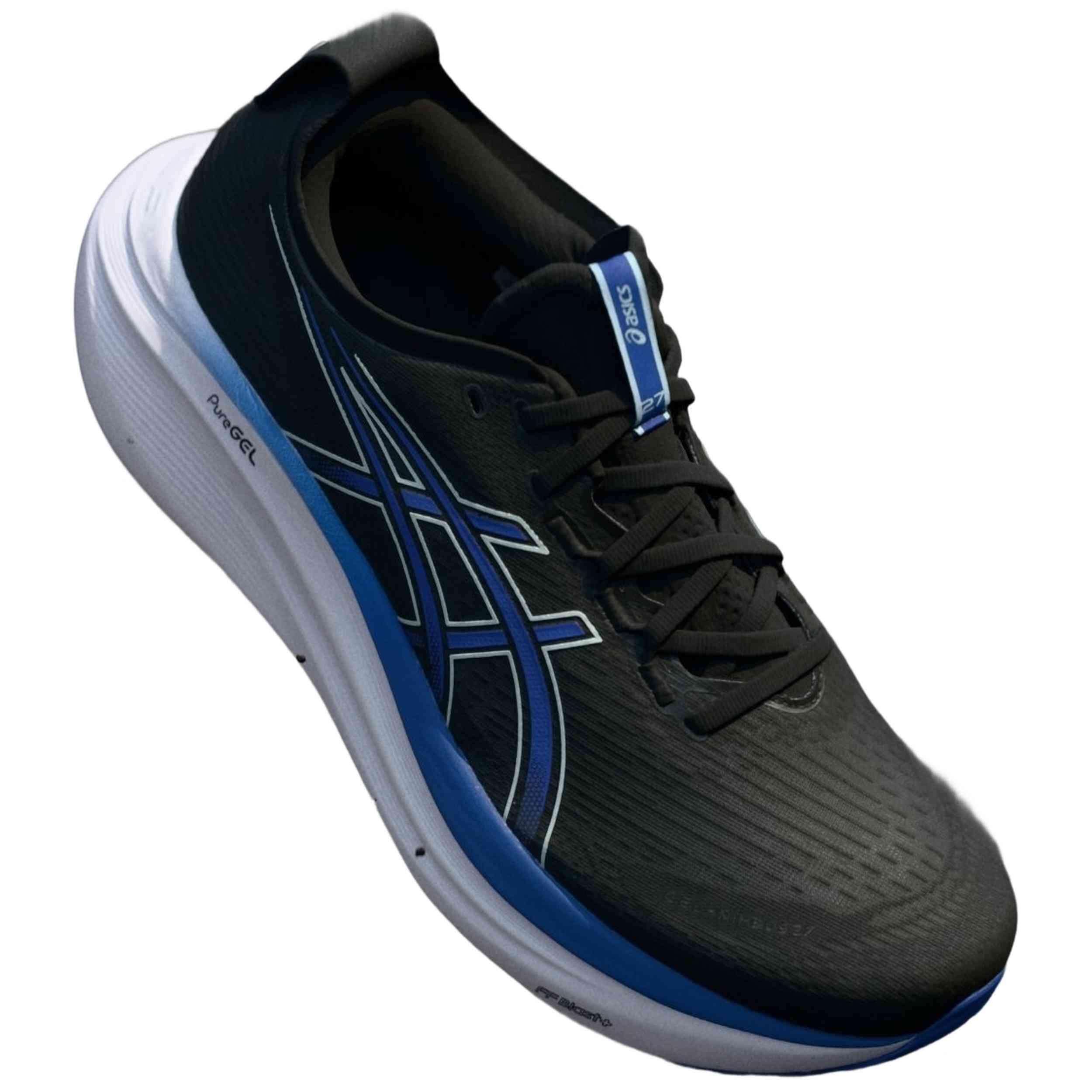 Asics - Chaussures De Course Asics Modèle Gel Nimbus 27 Pour Homme - Chaussures D'Athlétisme - Noir - Decathlon