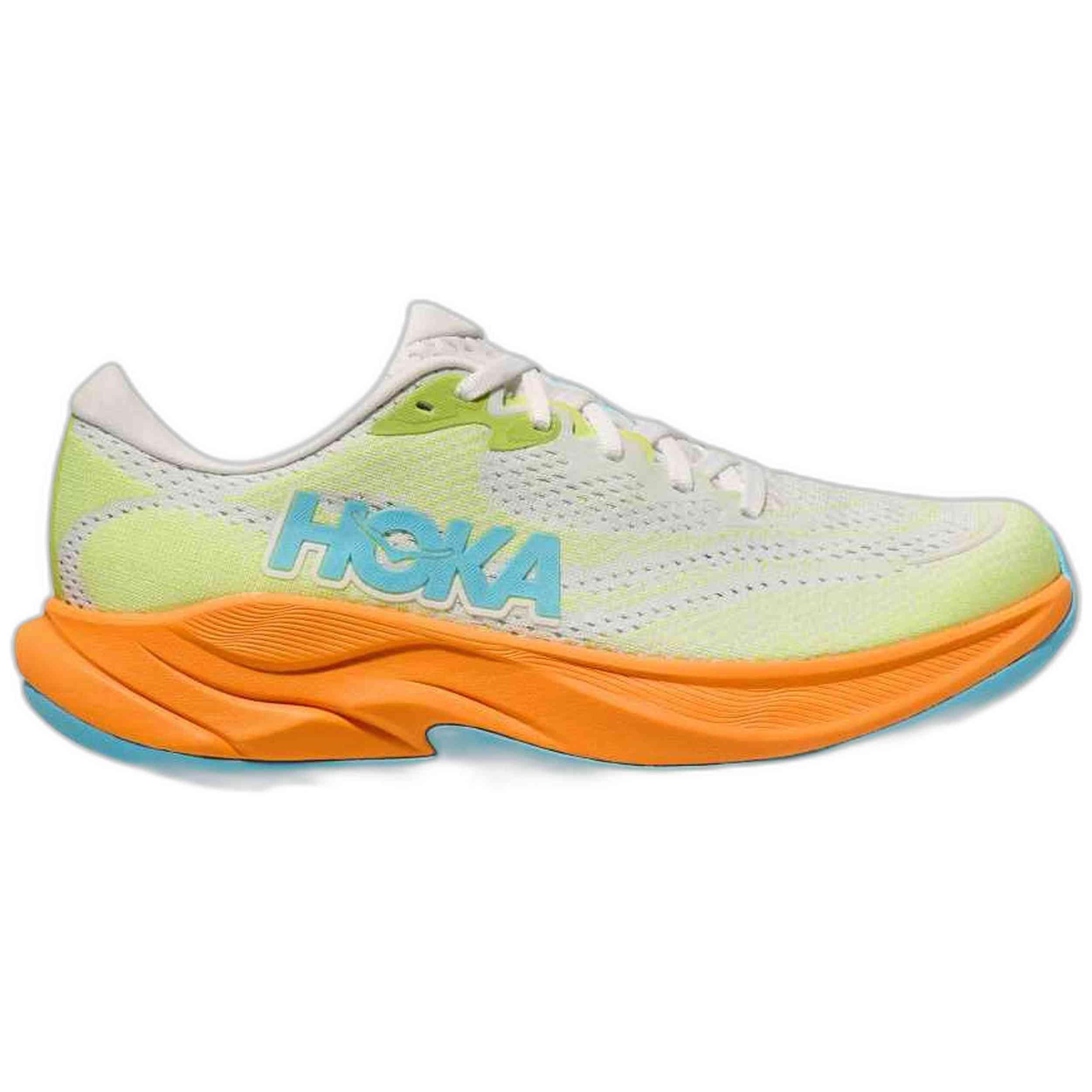 Hoka - Chaussures De Course Hoka Modèle Rincon 4 Pour Homme - Chaussures D'Athlétisme - Blanc - Decathlon