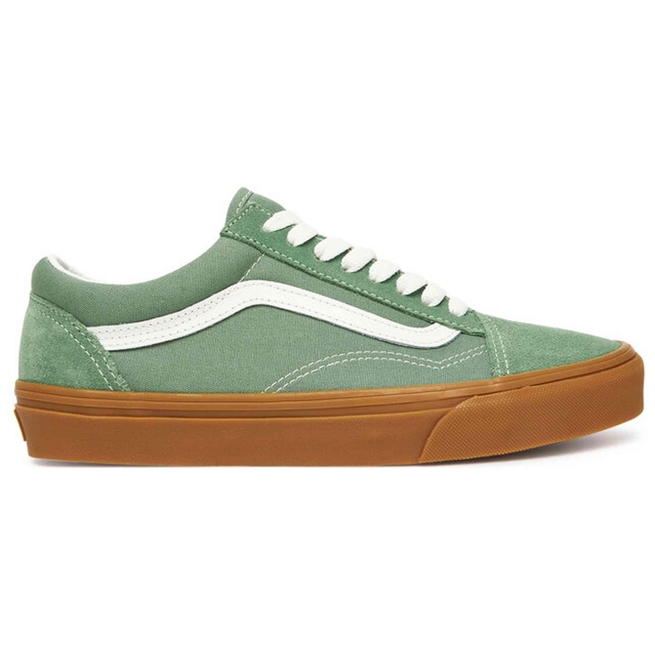 Vans - Baskets Vans Modèle Vn000d9y17p1 Pour Unisexe - Chaussures De Sport - Vert - Decathlon