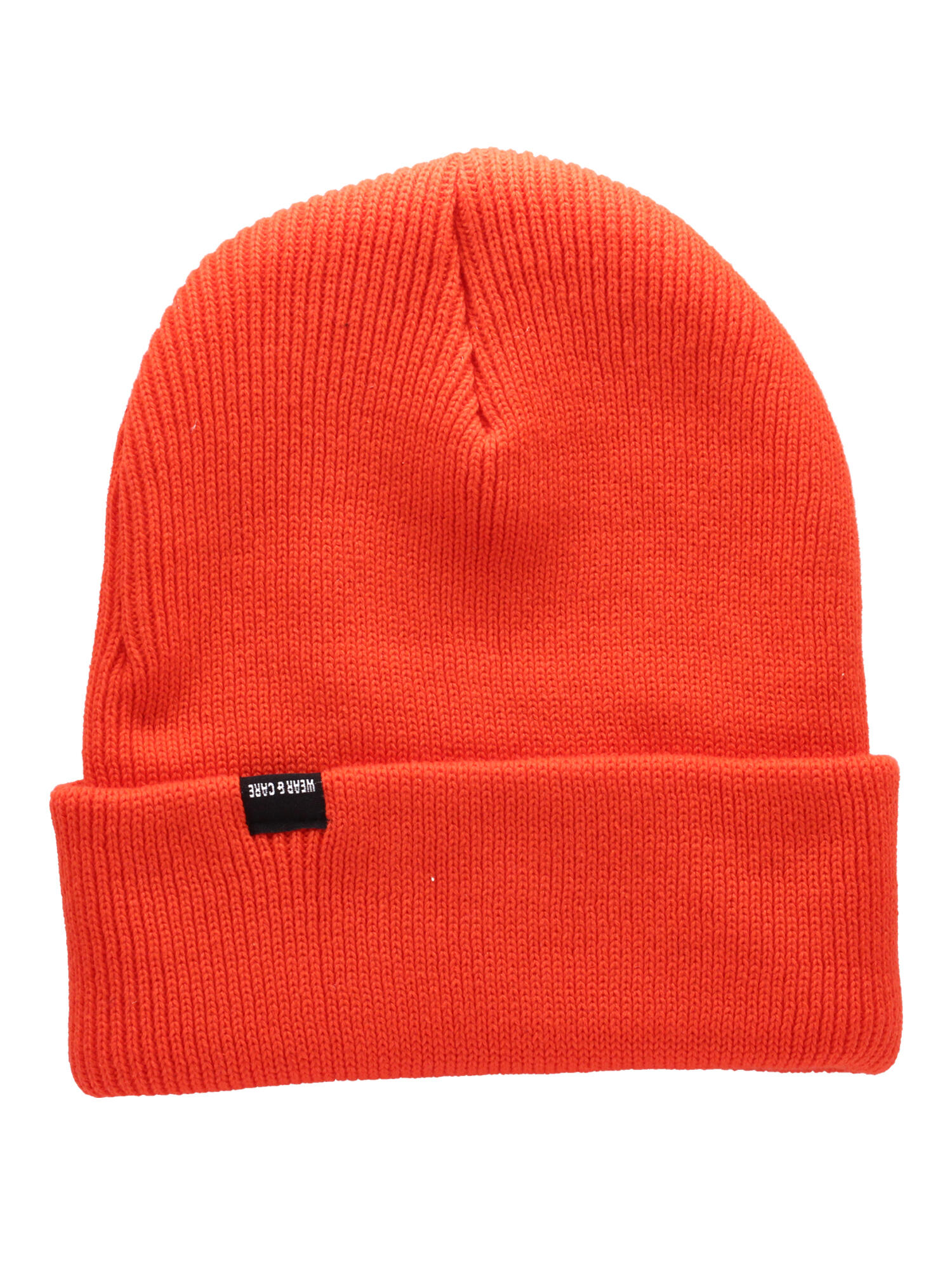Gorro Beanie - Logo Bordado / Algodón Orgánico / Talla Única (Rojo) 2/7