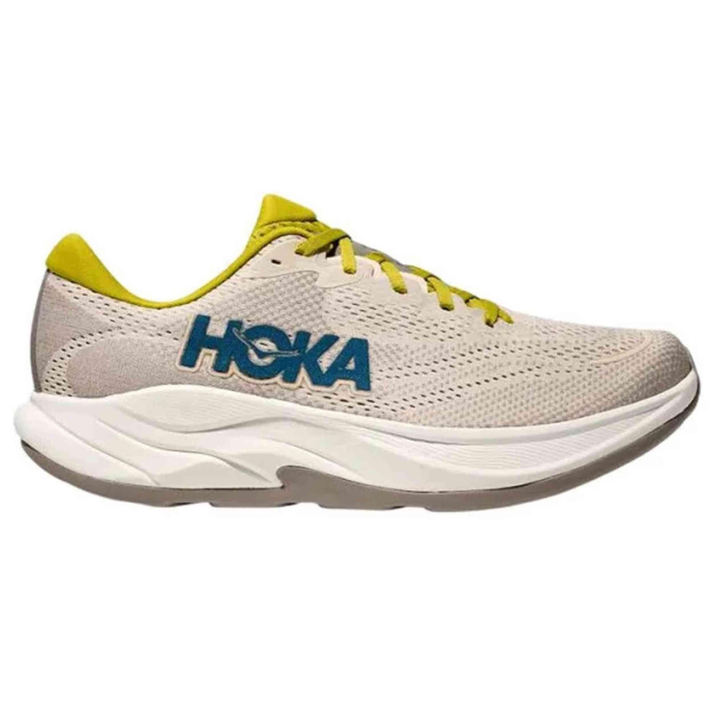 Hoka - Chaussures De Course Hoka Modèle Rincon 4 Pour Homme - Chaussures D'Athlétisme - Beige - Decathlon