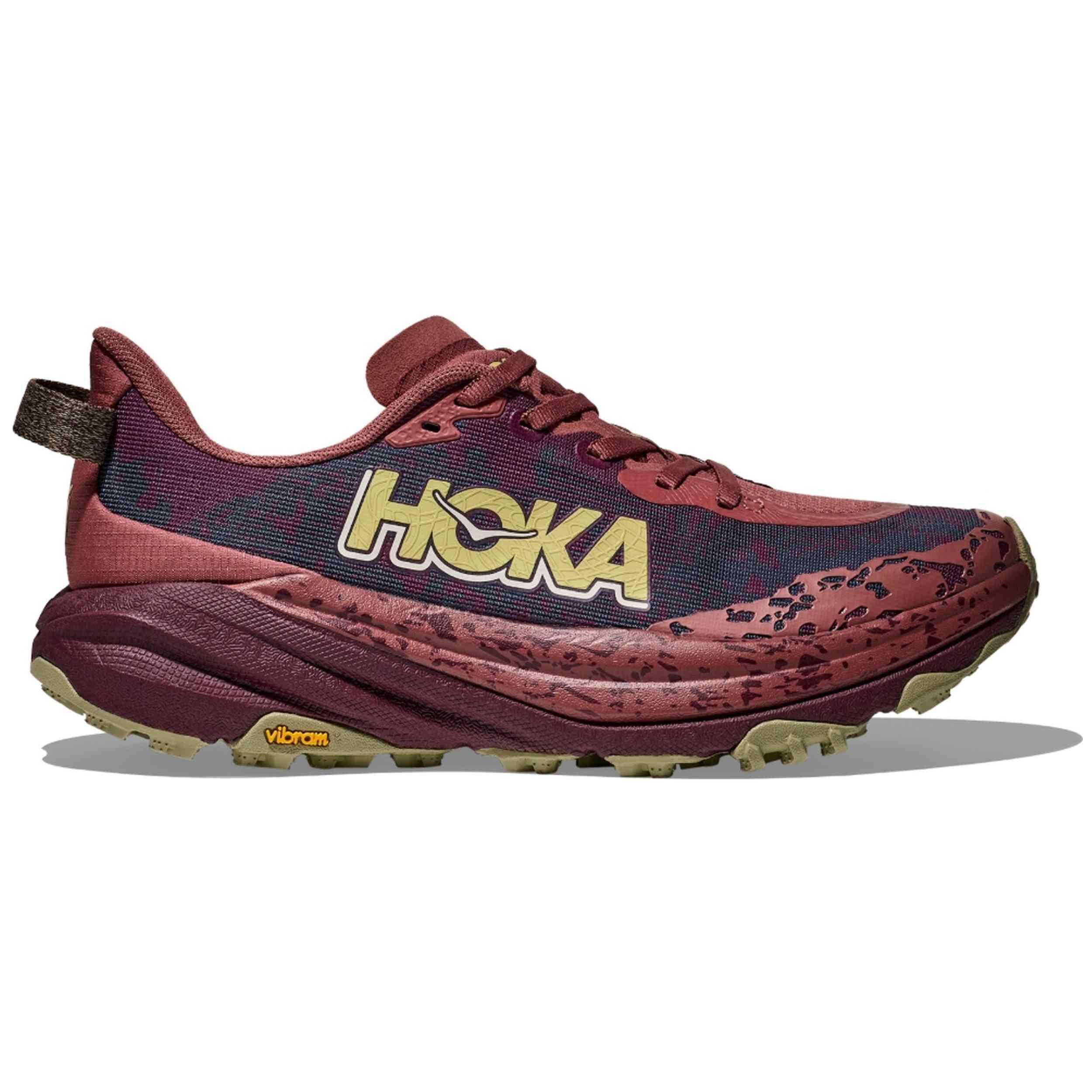 Hoka - Chaussures De Randonnee Hoka Modèle Speedgoat 6 Pour Homme - Chaussures D'Alpinisme - Rouge - Decathlon