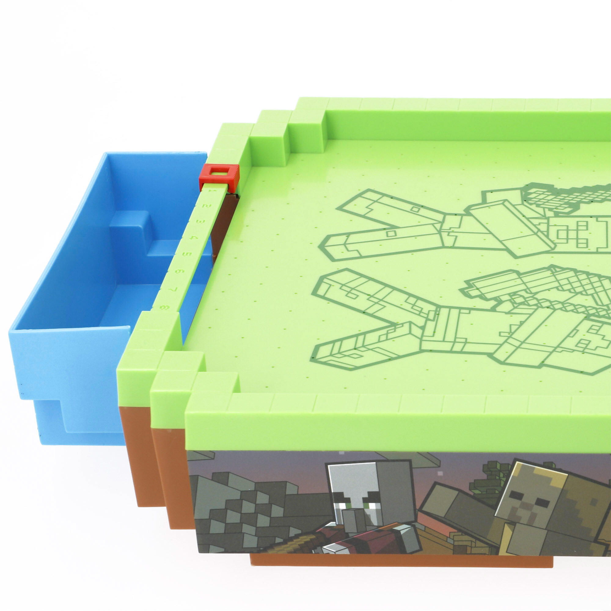 Minecraft Mesa de air hockey grande do Overworld 54x25,5x8 cm 3/7