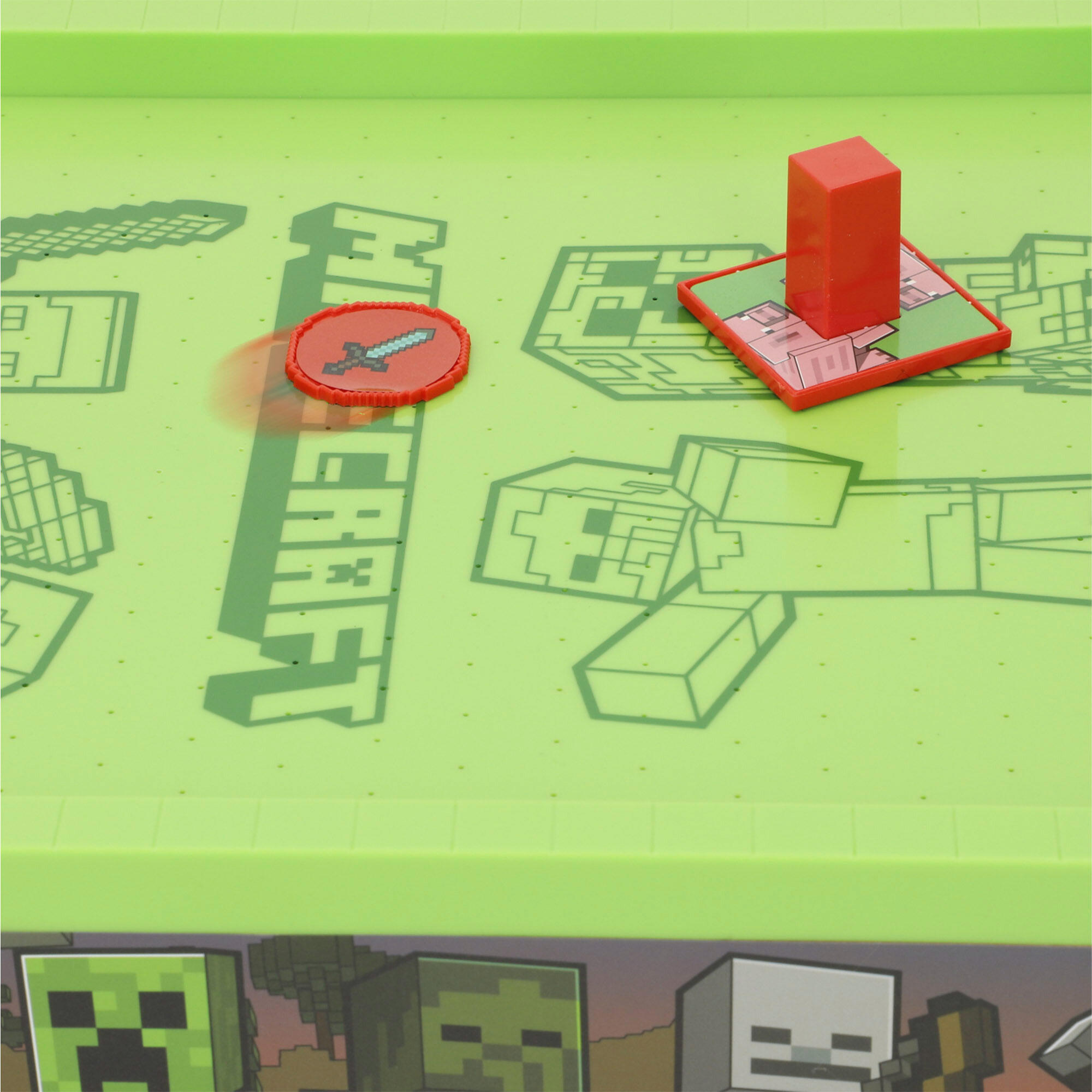 Minecraft Mesa de air hockey grande do Overworld 54x25,5x8 cm 6/7