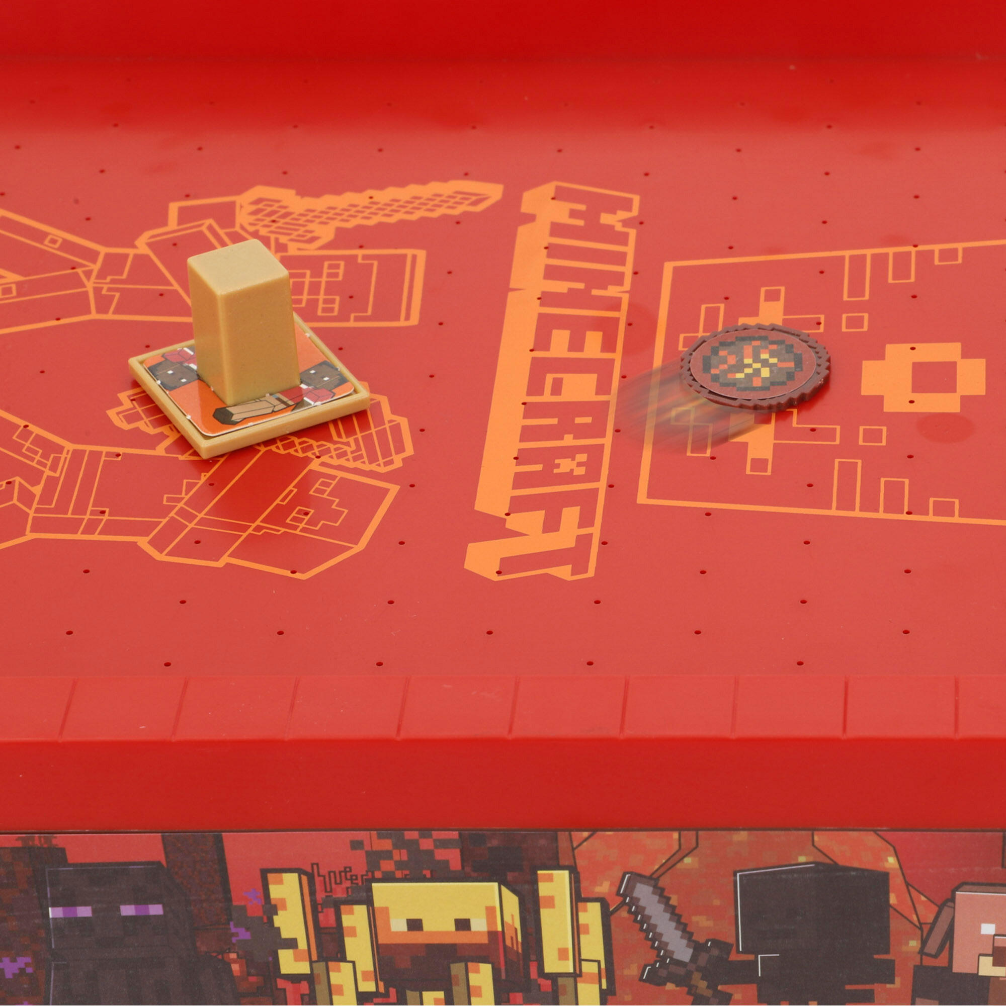 Minecraft Air hockey de mesa Nether 44x22,5x8 cm 6/7