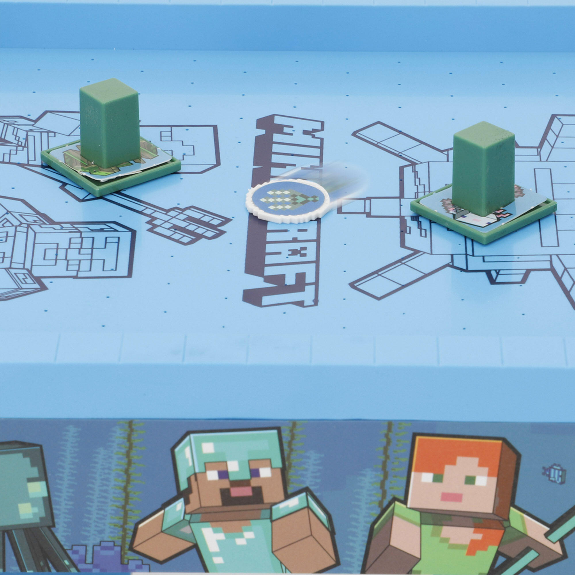 Hóquei de mesa Minecraft Air Subaquático 44x22,5x8 cm 6/7