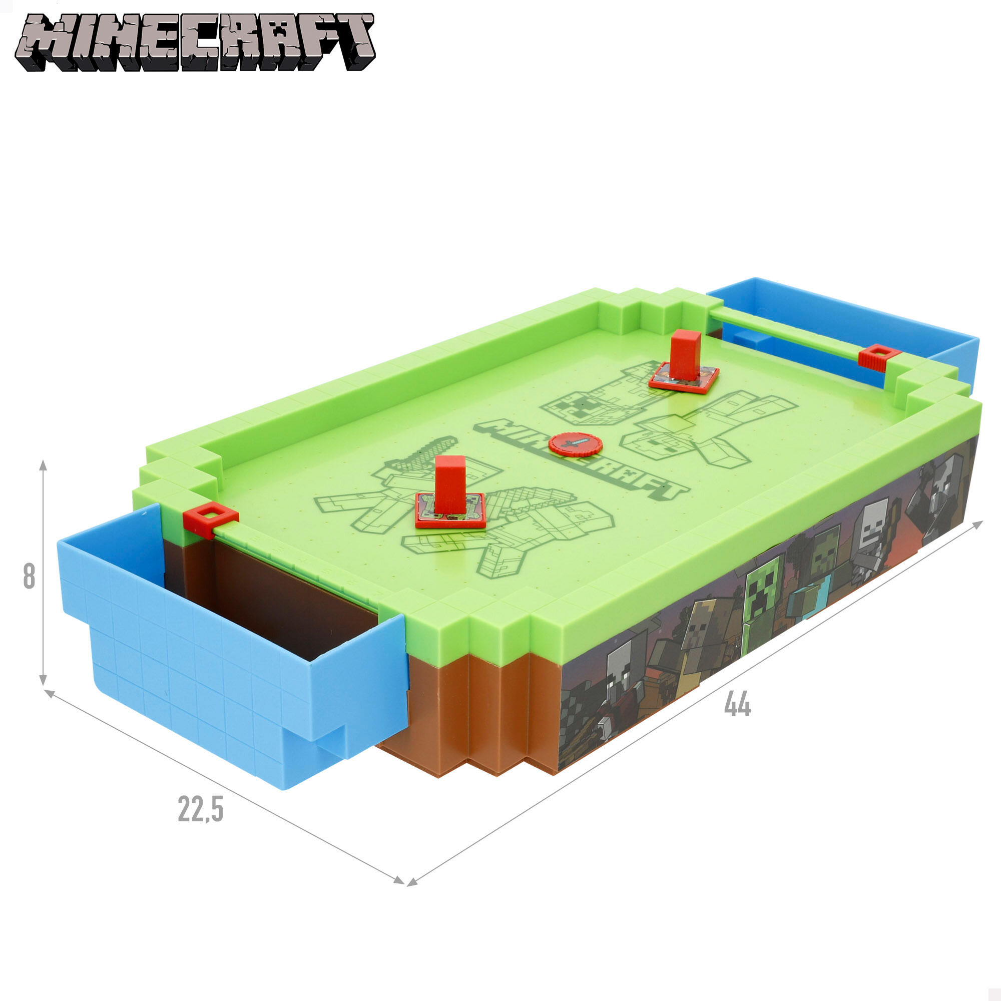 Minecraft Air hockey de mesa Overworld 44x22,5x8 cm 4/7