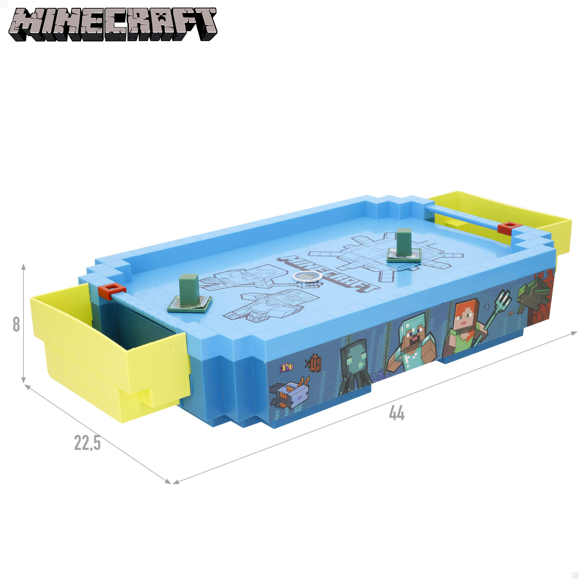 Hóquei de mesa Minecraft Air Subaquático 44x22,5x8 cm 4/7