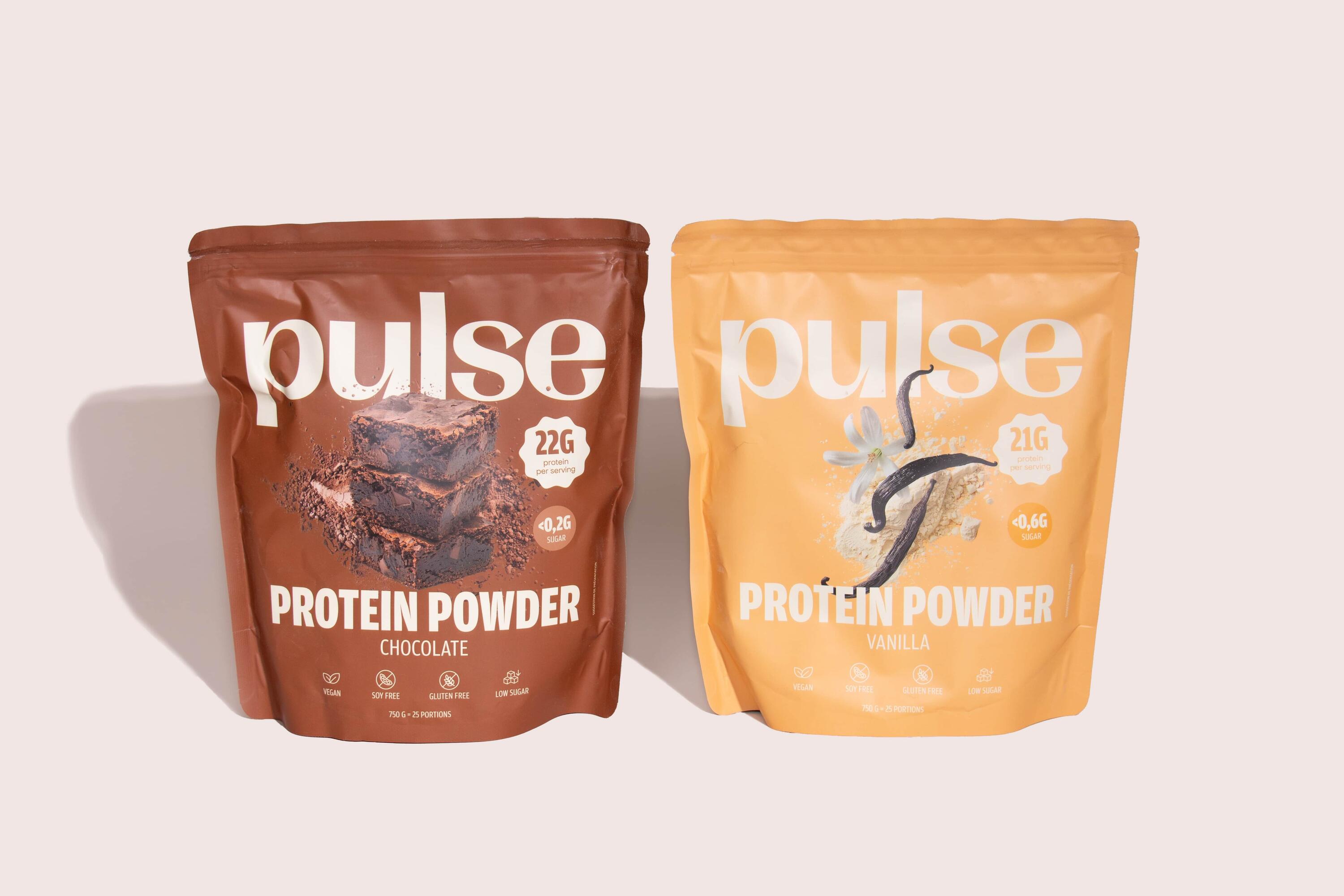 Poudre protéinée vegan vanille 750g 3/4