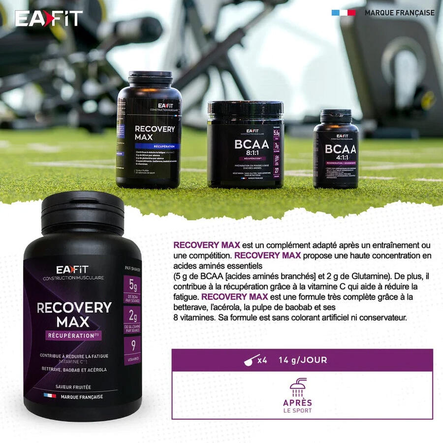 Recovery Max EAFit Recuperación BCAA – Sabor Afrutado – 280 g 3/7