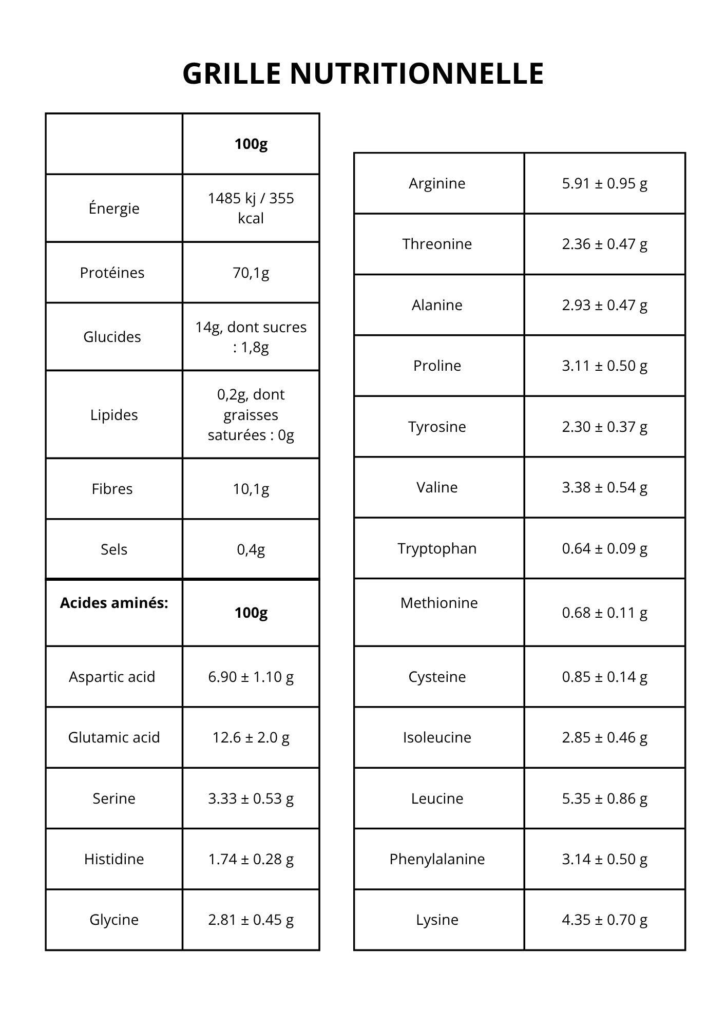 Poudre protéinée vegan vanille 750g 4/4