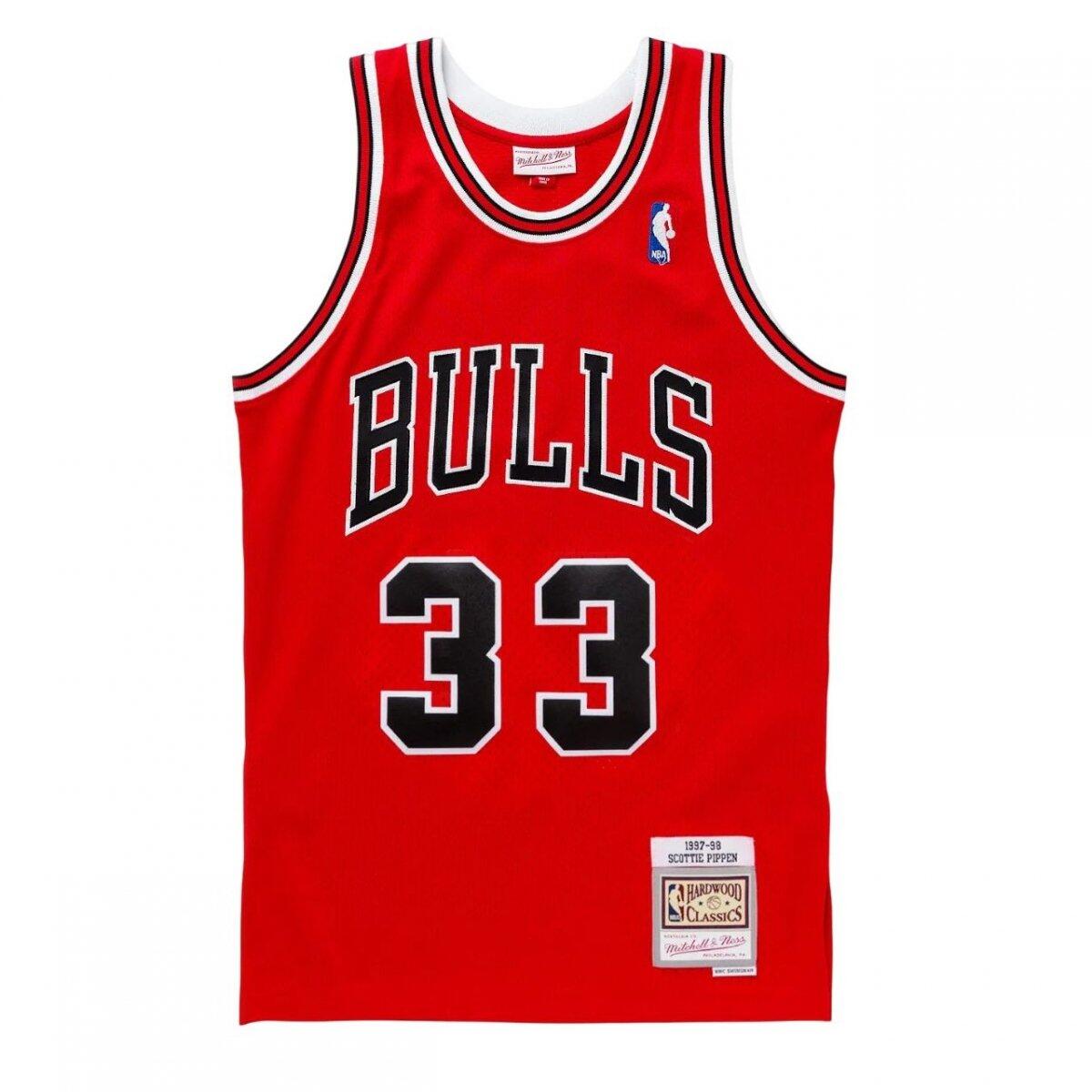 Camiseta de los Chicago Bulls 1997/98 Scottie Pippen 5/5