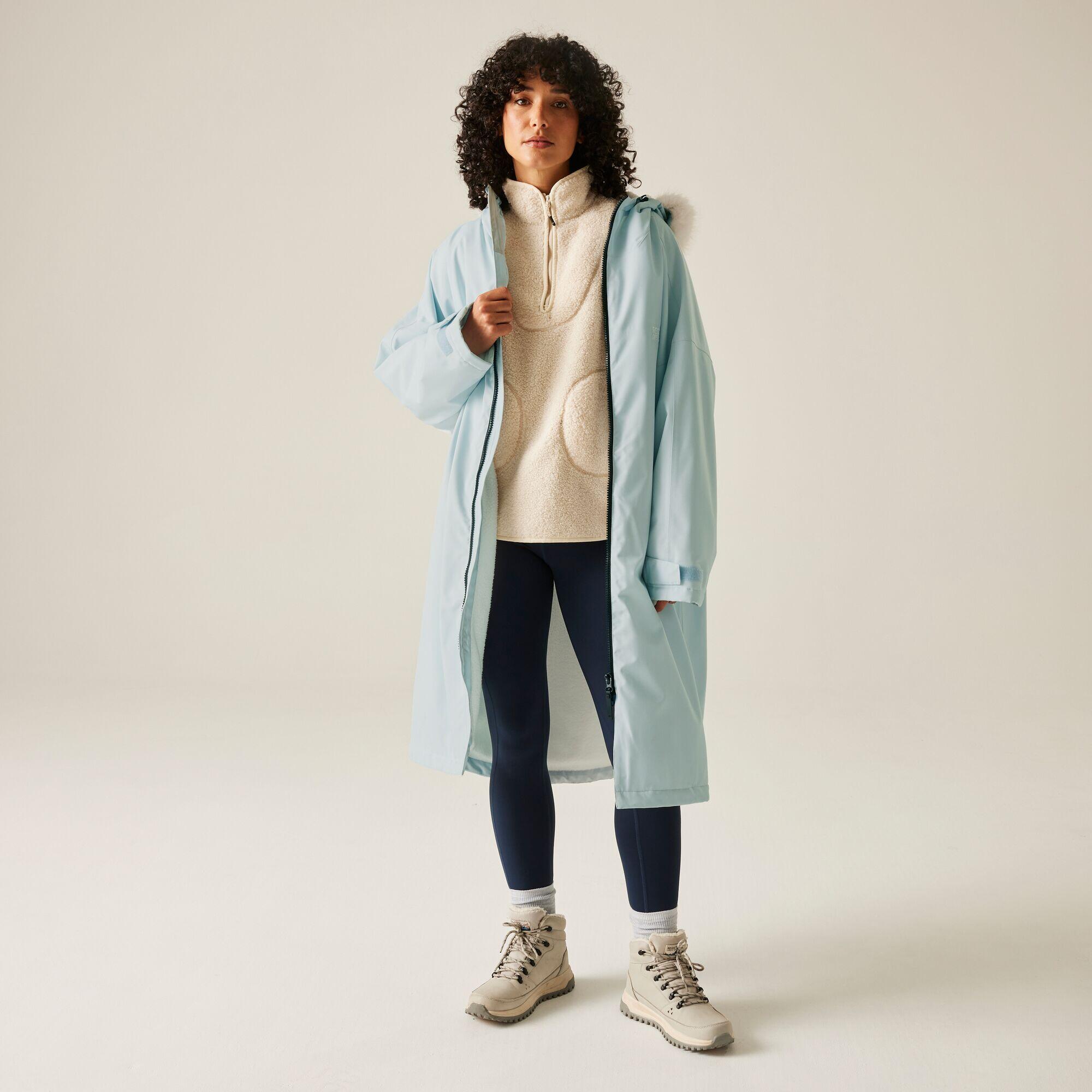 Unisex Volwassen Waterdichte Omkleedbadjas 3/7