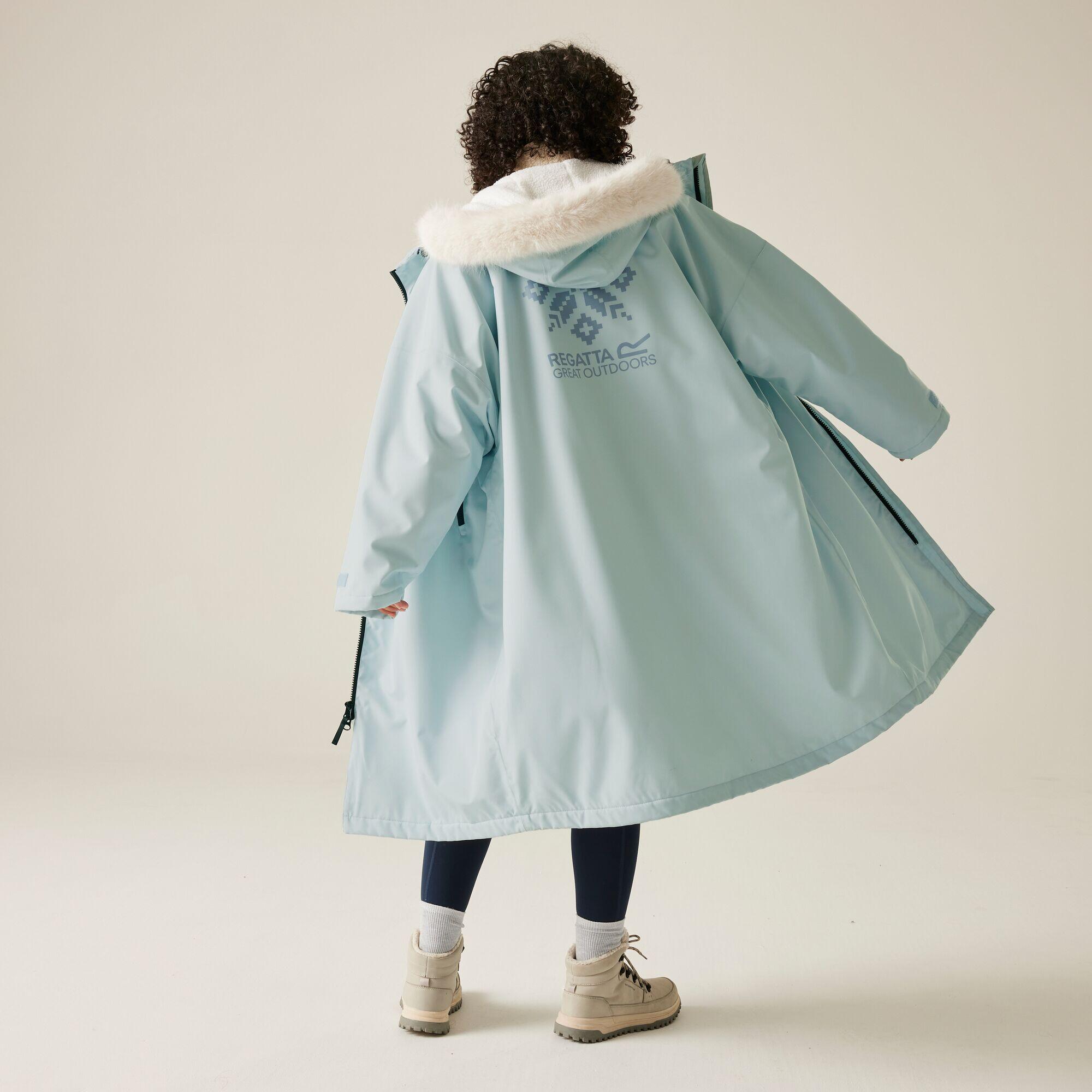 Unisex Volwassen Waterdichte Omkleedbadjas 2/7