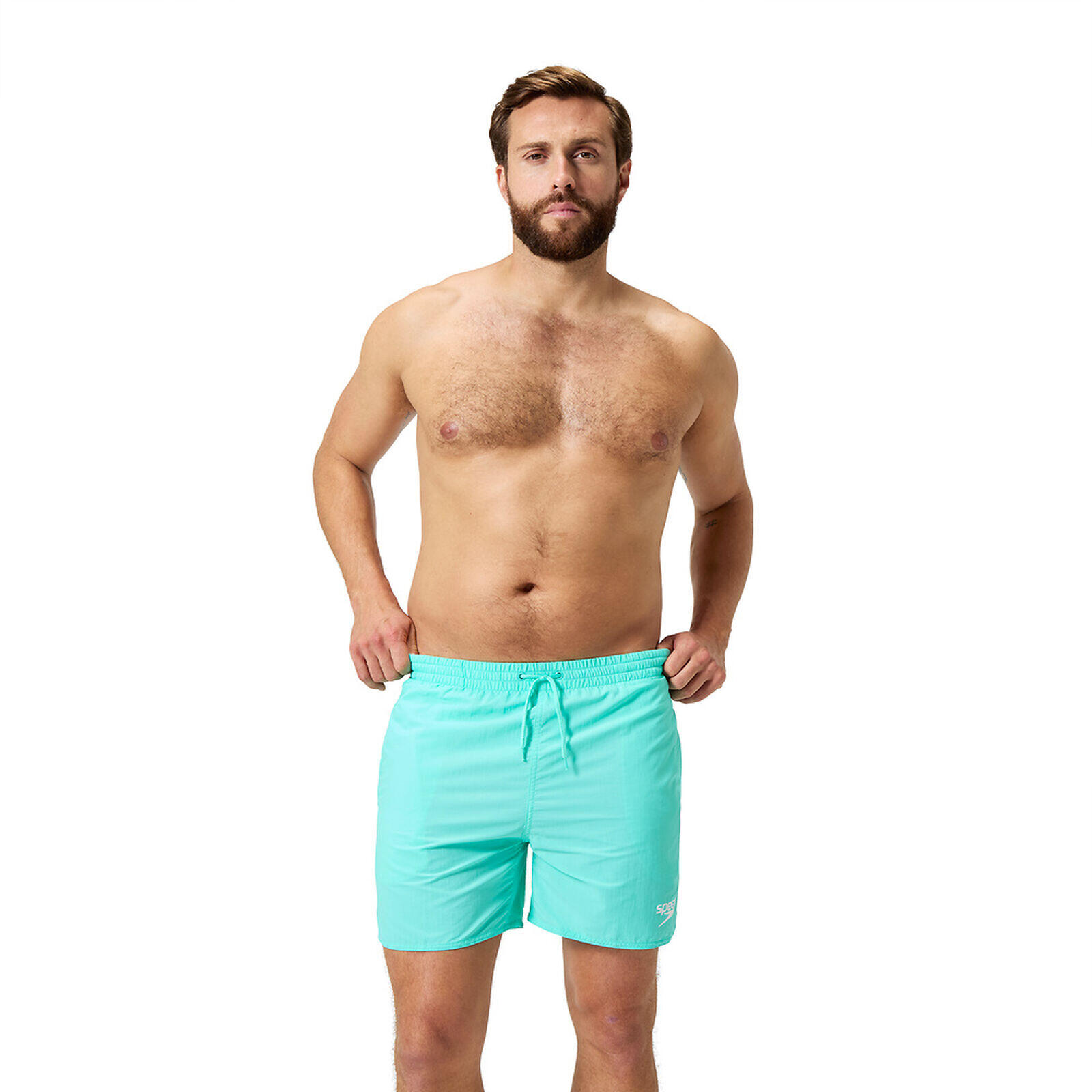 Speedo - Short De Bain Speedo Eco Essentials 16' - Boardshort - Bleu - S - Decathlon
