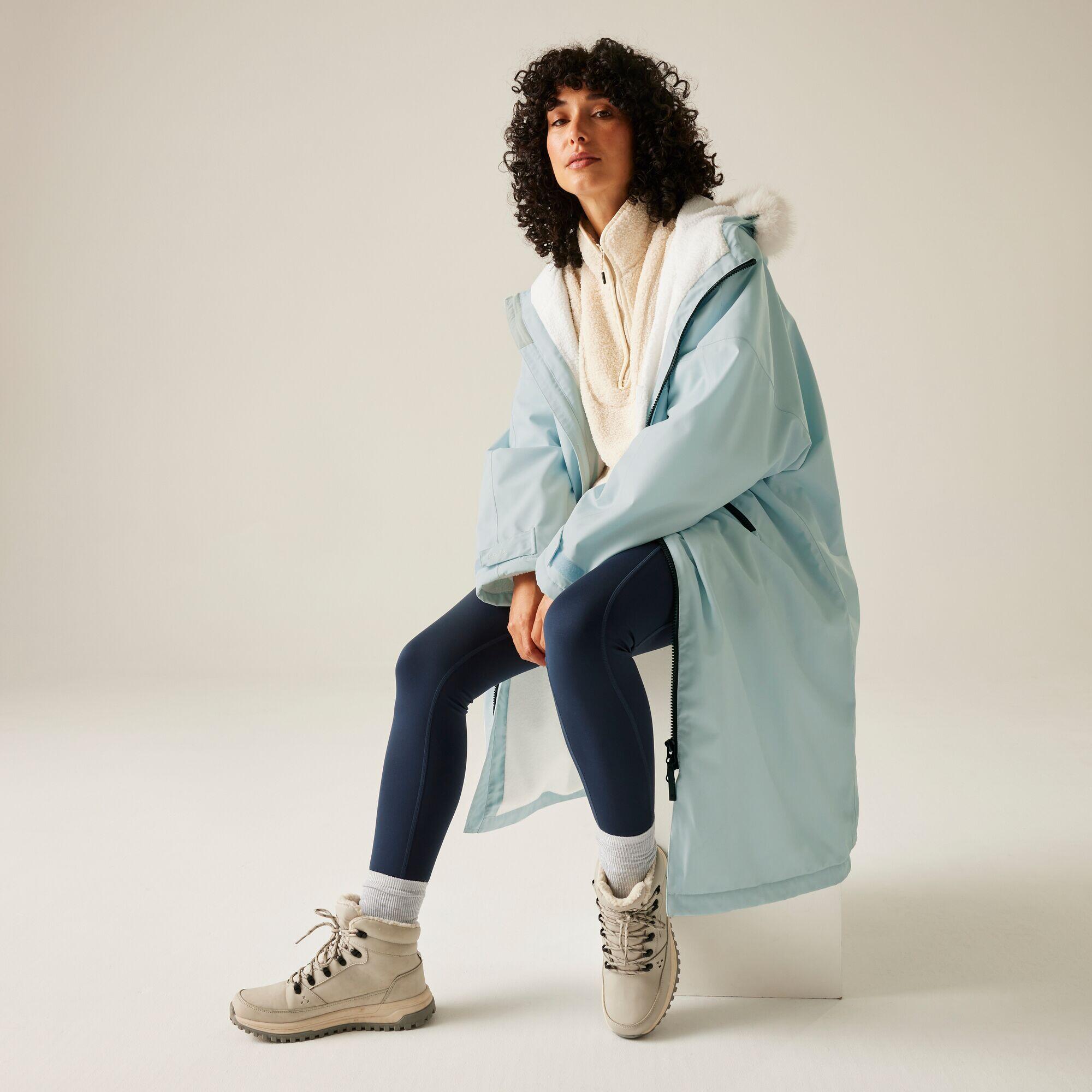 Unisex Volwassen Waterdichte Omkleedbadjas 7/7