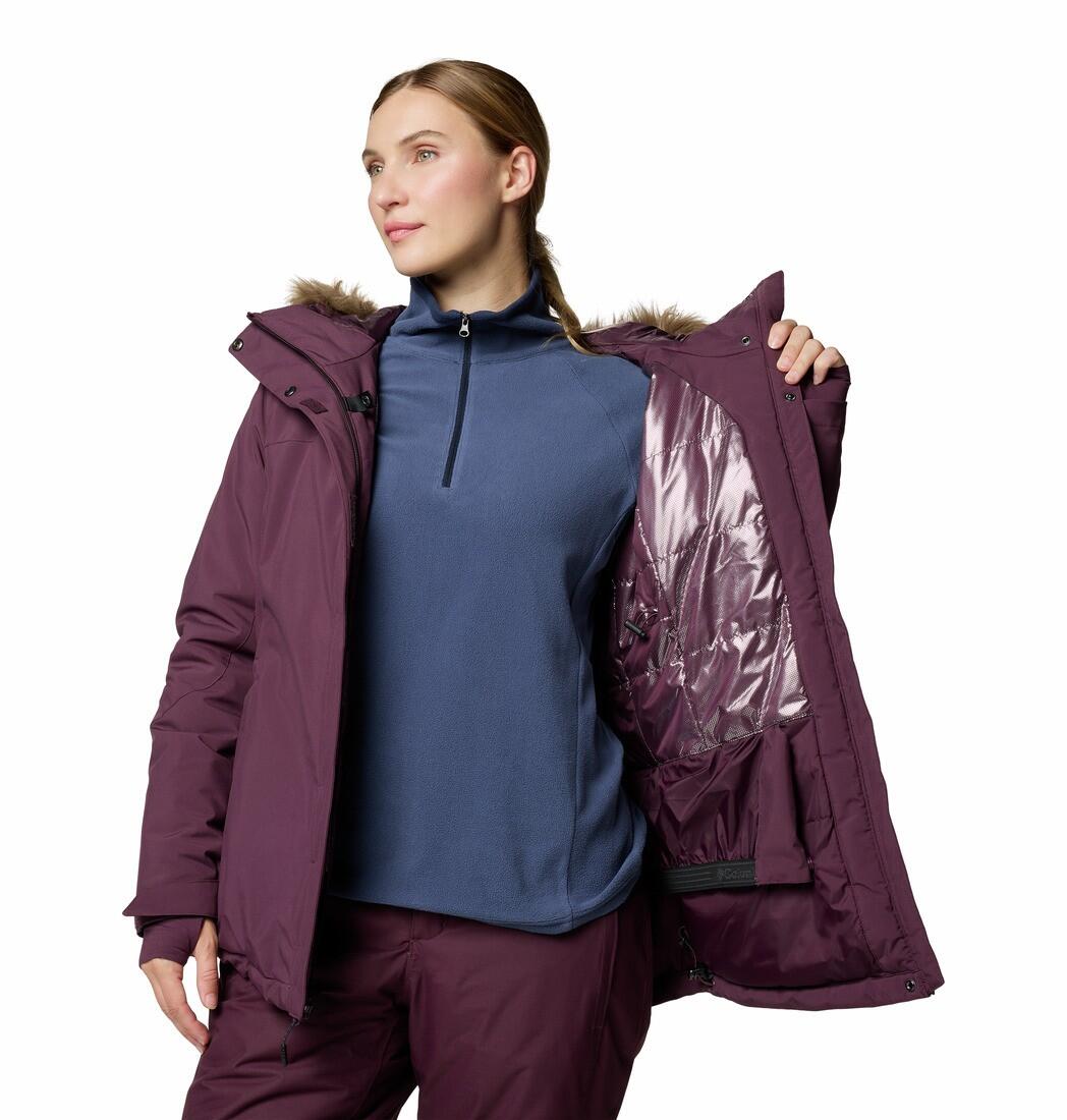 Veste de Ski Imperméable Columbia "Ava Alpine II Insulated Jacket" XS Violet 7/7