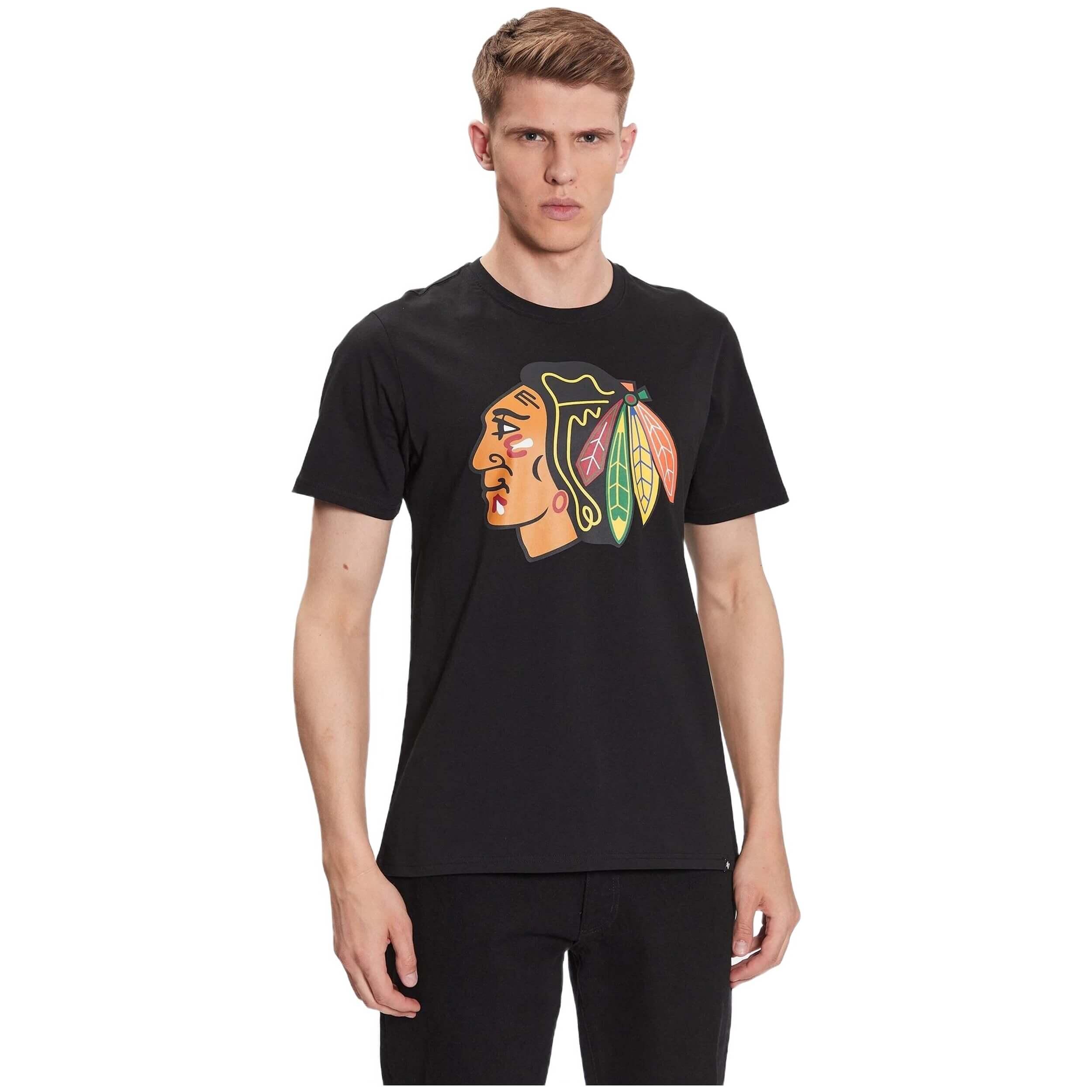 47 BRAND Tričko NHL Chicago Blackhawks Imprint ’47 Echo Tee