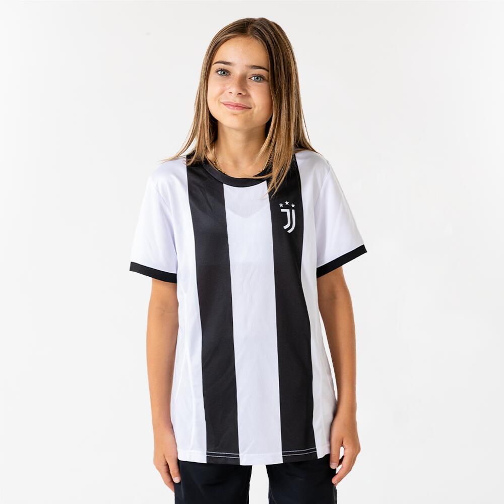 Juventus Fc - Maillot Domicile Juventus Enfant - T-shirt Manches Courtes - Blanc|noir -  6 À 8 Ans - Decathlon
