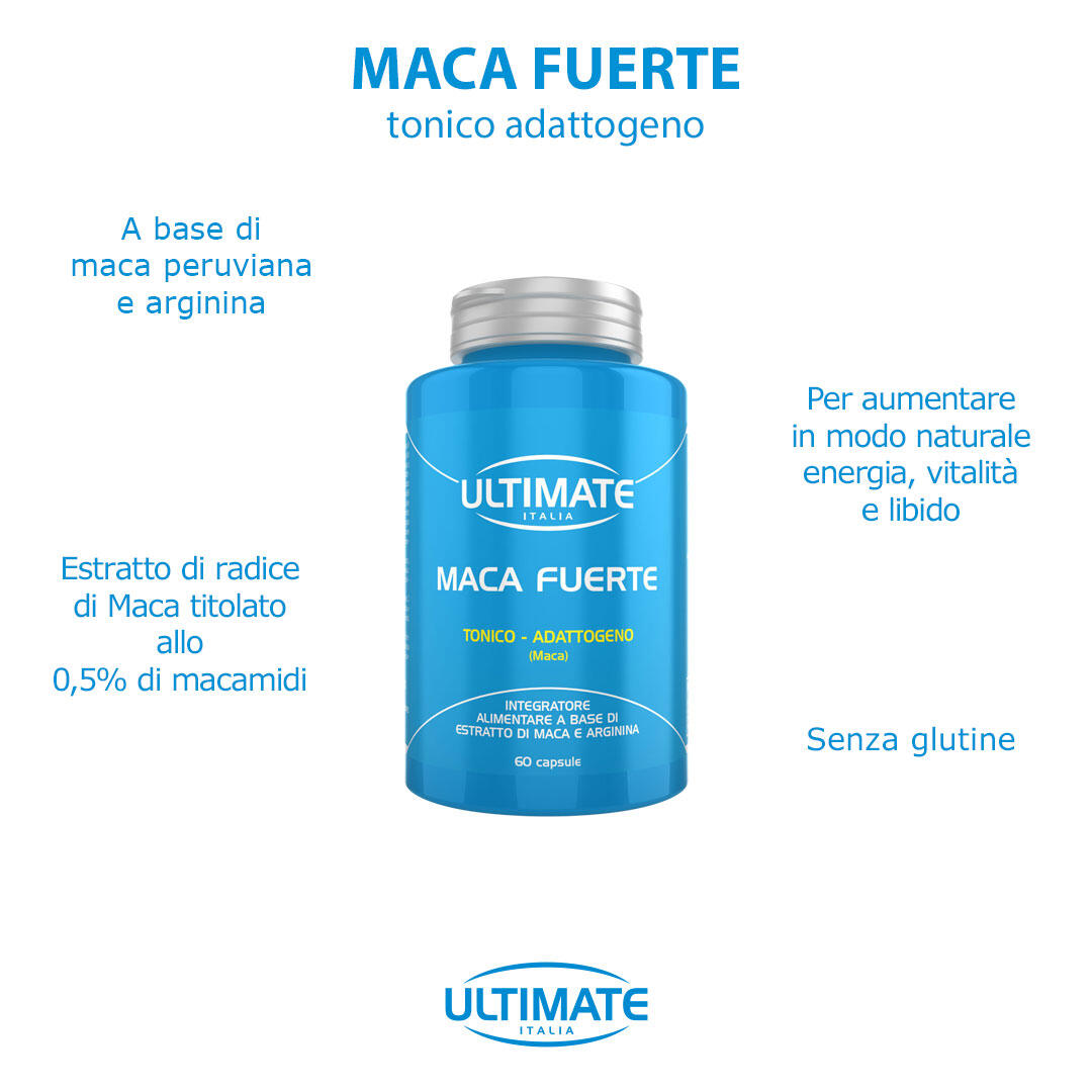 Integratore alimentare - MACA FUERTE - 60 cps 5/7