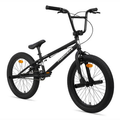 Fabricbike hawks - bmx 20", freestyle, 360° rotor, 9–15 jaar. zwart