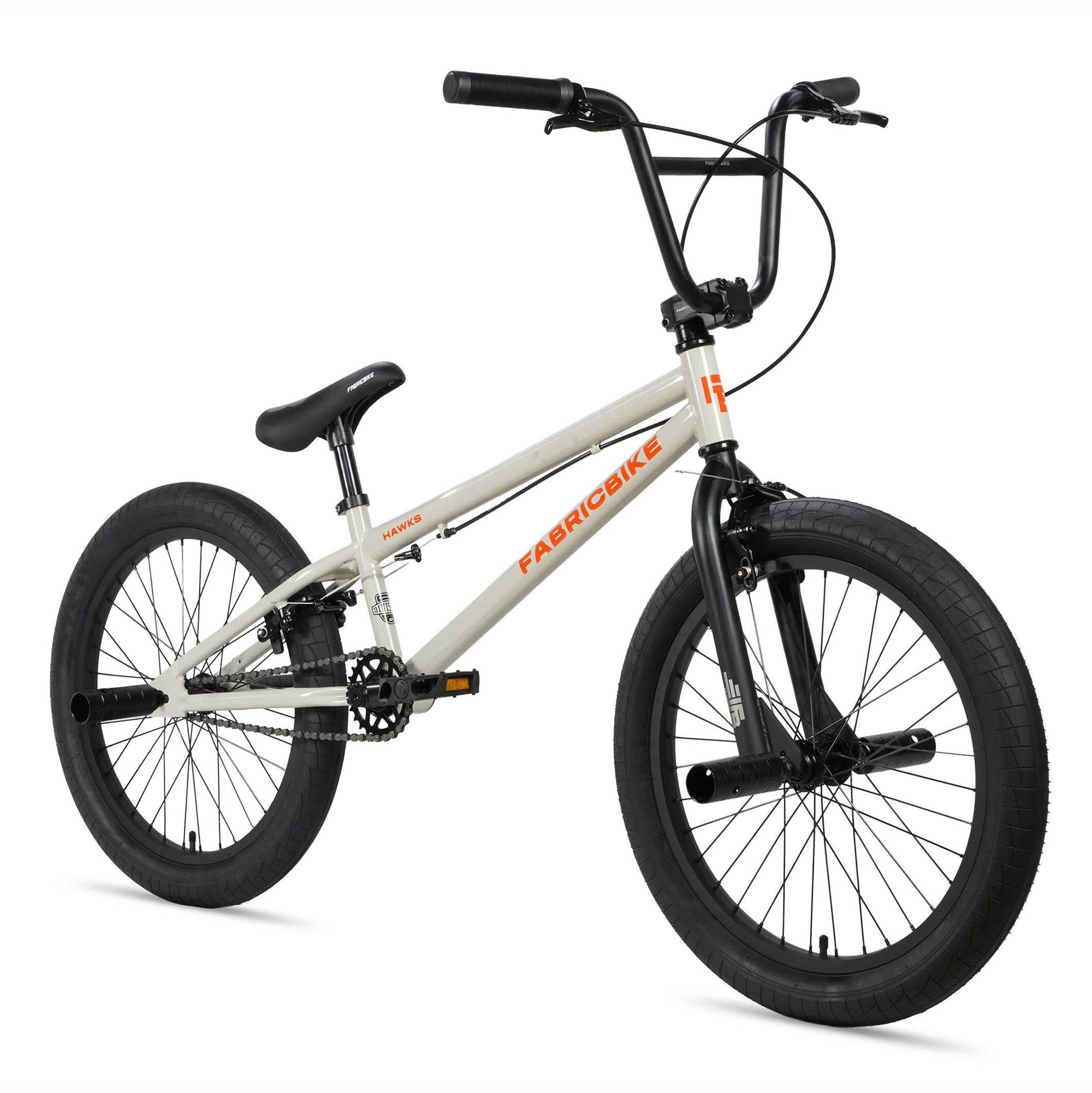Fabricbike Hawks BMX 20", ușoară, freestyle, rotor 360°, 9–15 ani, Shadow Grey
