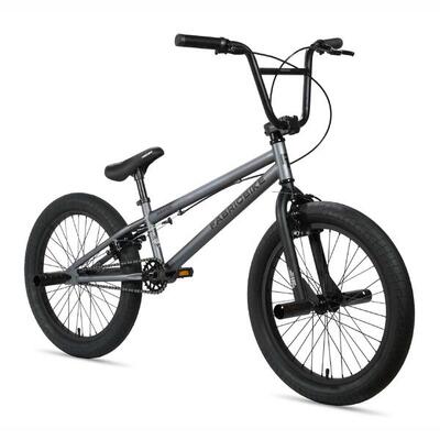 Fabricbike hawks - bmx 20", freestyle, 360° rotor, 9–15 jaar. zwart