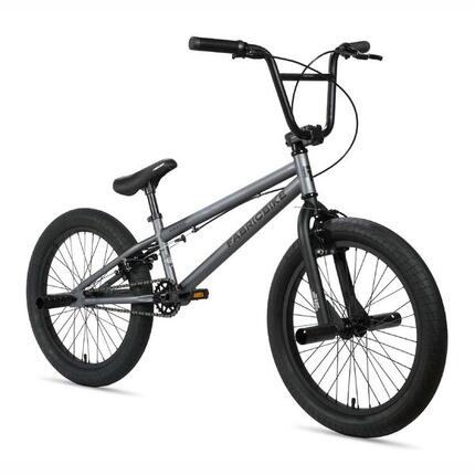 Fabricbike Hawks BMX 20", leicht, Freestyle, 360° Rotor, 9–15 Jahre, Matte black