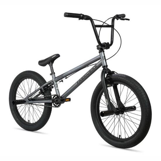 Fabricbike Hawks BMX 20", leicht, Freestyle, 360° Rotor, 9–15 Jahre, Matte black