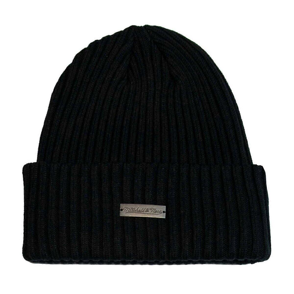 Czapka zimowa miejska Mitchell & Ness czarna