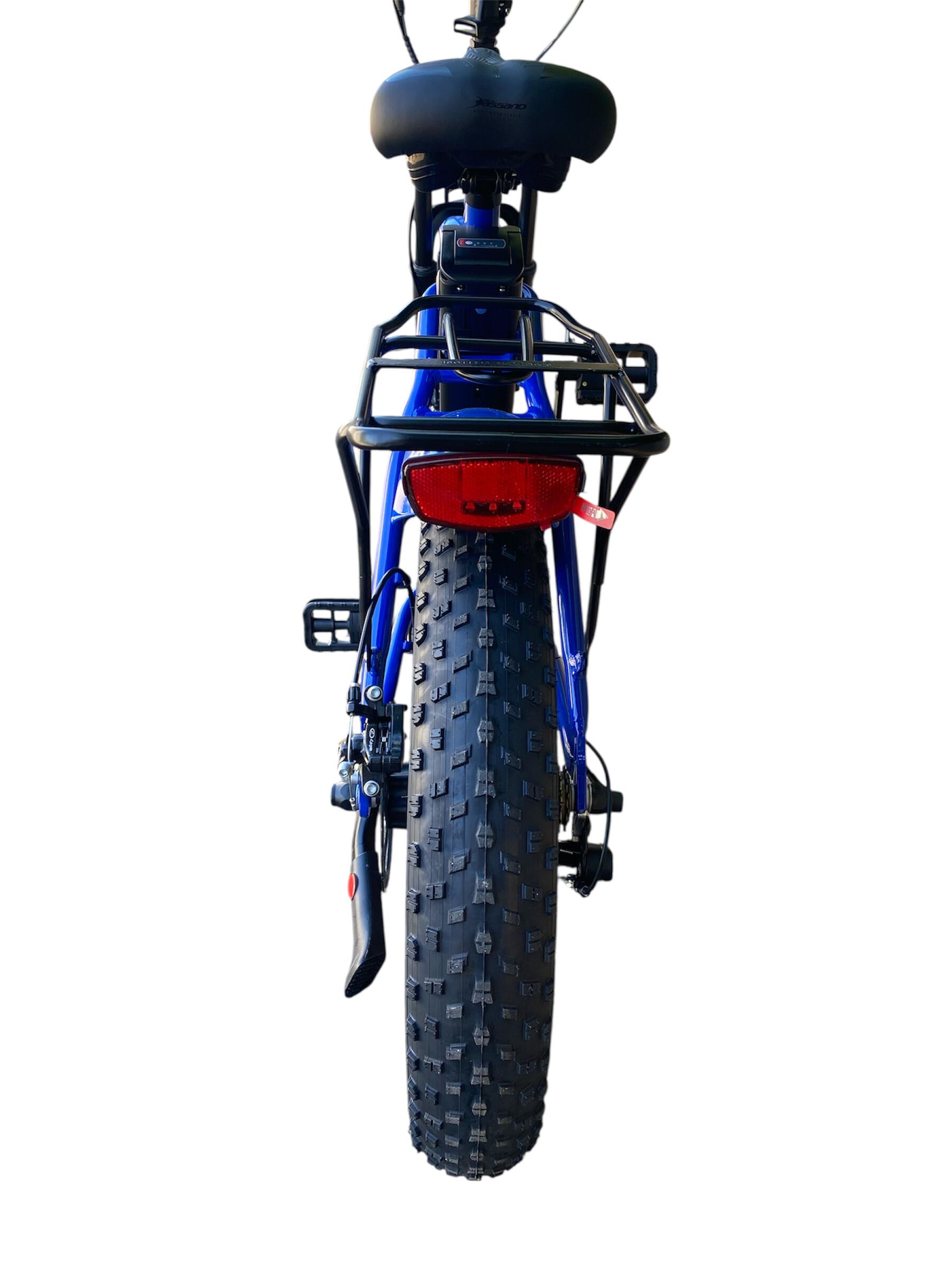 Fat e-bike pieghevole 20” – 250W – Blu 2/4