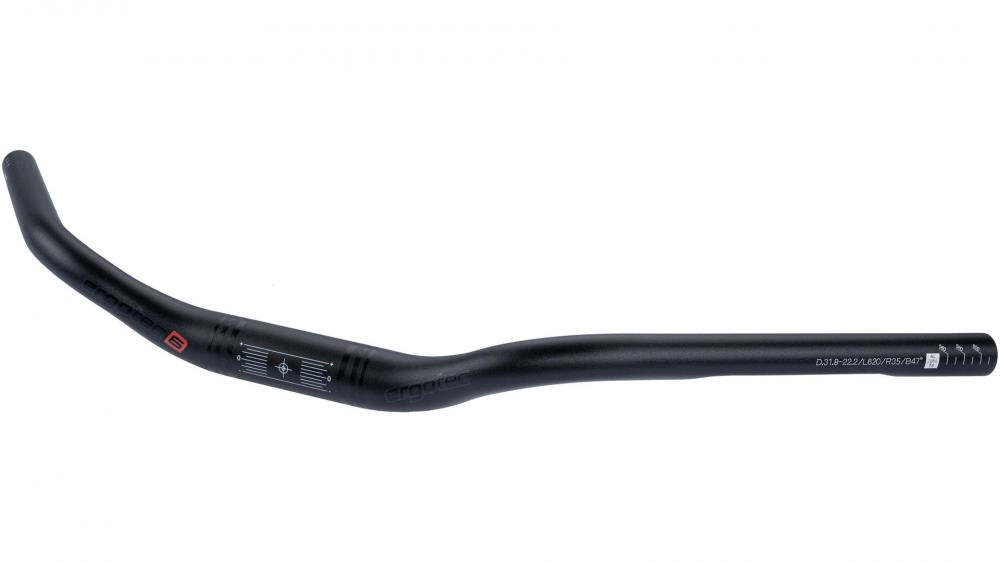 Ergotec Kierownica Trekkingowa 31,8mm Czarna