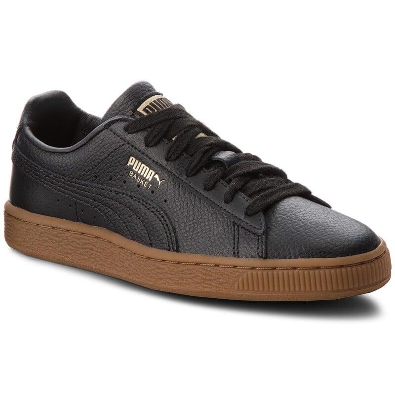 Tenisi femei Puma Classic Gum JR Negru 36