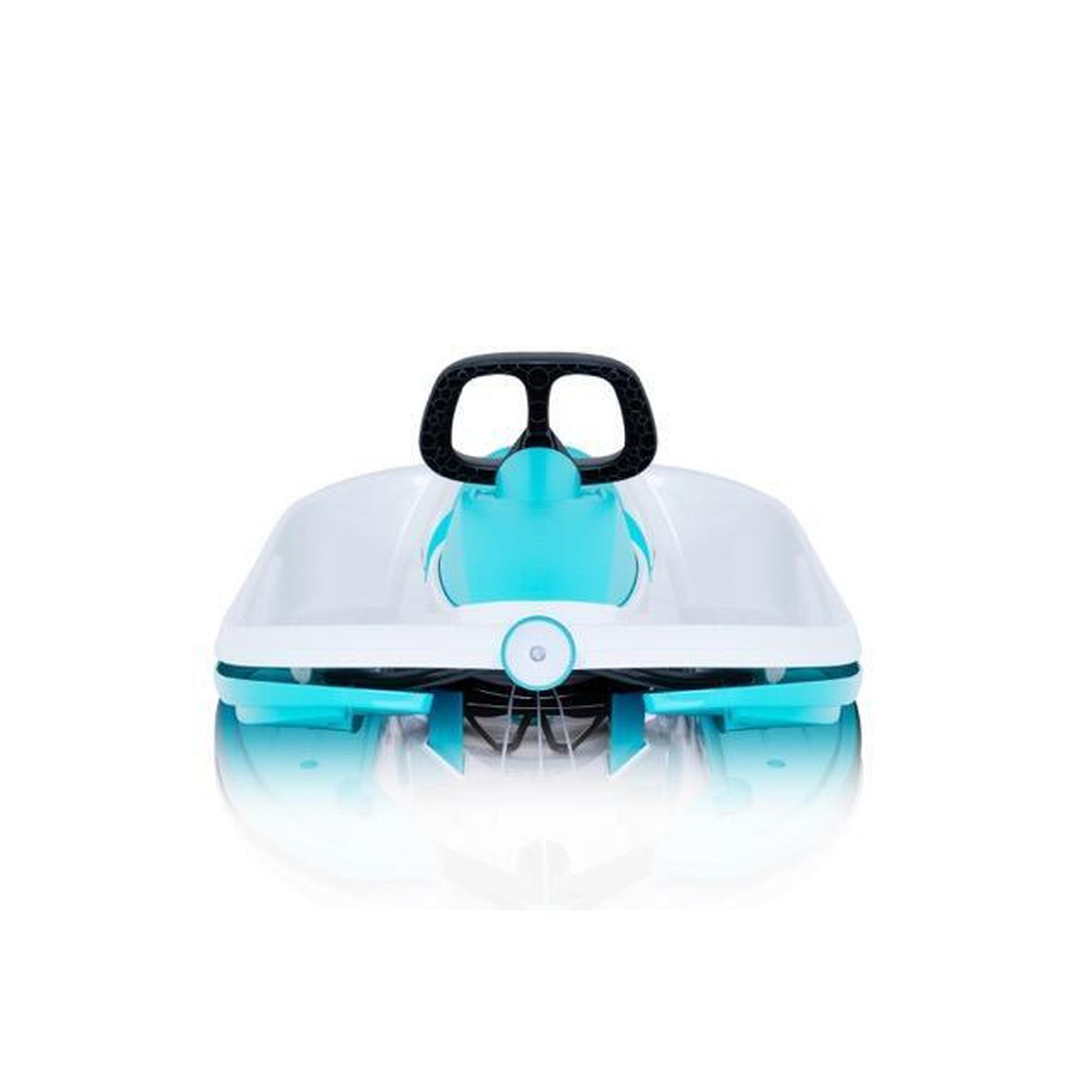 Sanie Nimbus Gizmo Riders cu volan pentru 2 persoane, Titan Blue