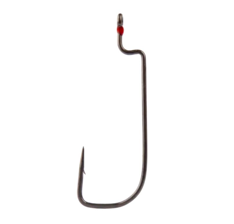 Carlige offset Mustad Tac worm titan cu ochet, nr 4/0, 5 buc / plic