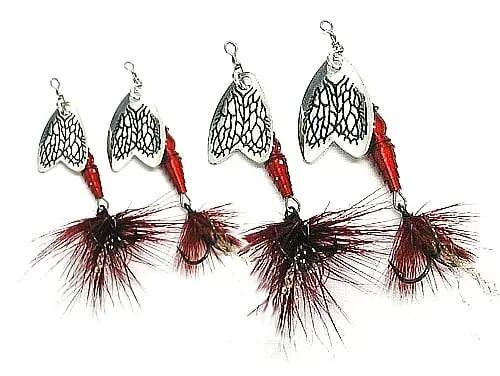 ROTATIVA MEPPS THUNDER BUG ROSU, NR 0, 2,5 GRAME 1/1