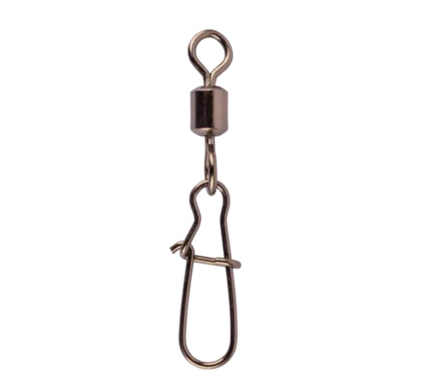 Agrafe cu vartej Mustad Power duo lock nr 10, 12 kg, 10 buc / plic