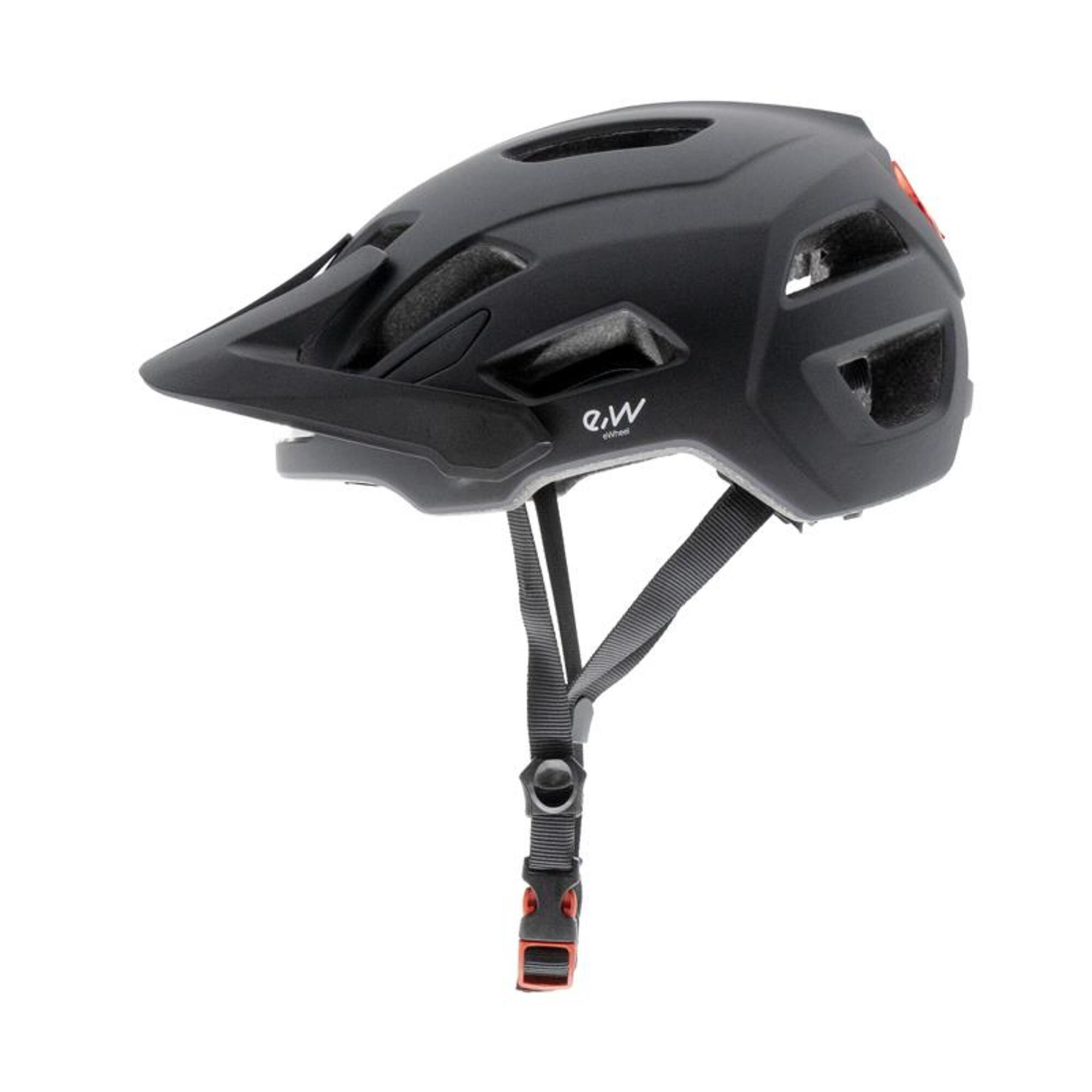 Casco con luz CP04 negro L 2/4