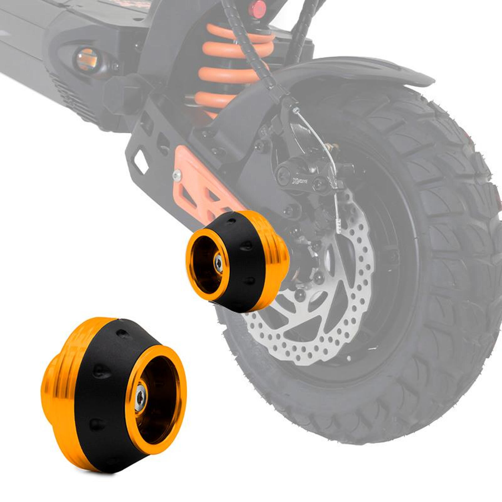 Pieza anticaída para patinete EWTB-003 dorado 3/5