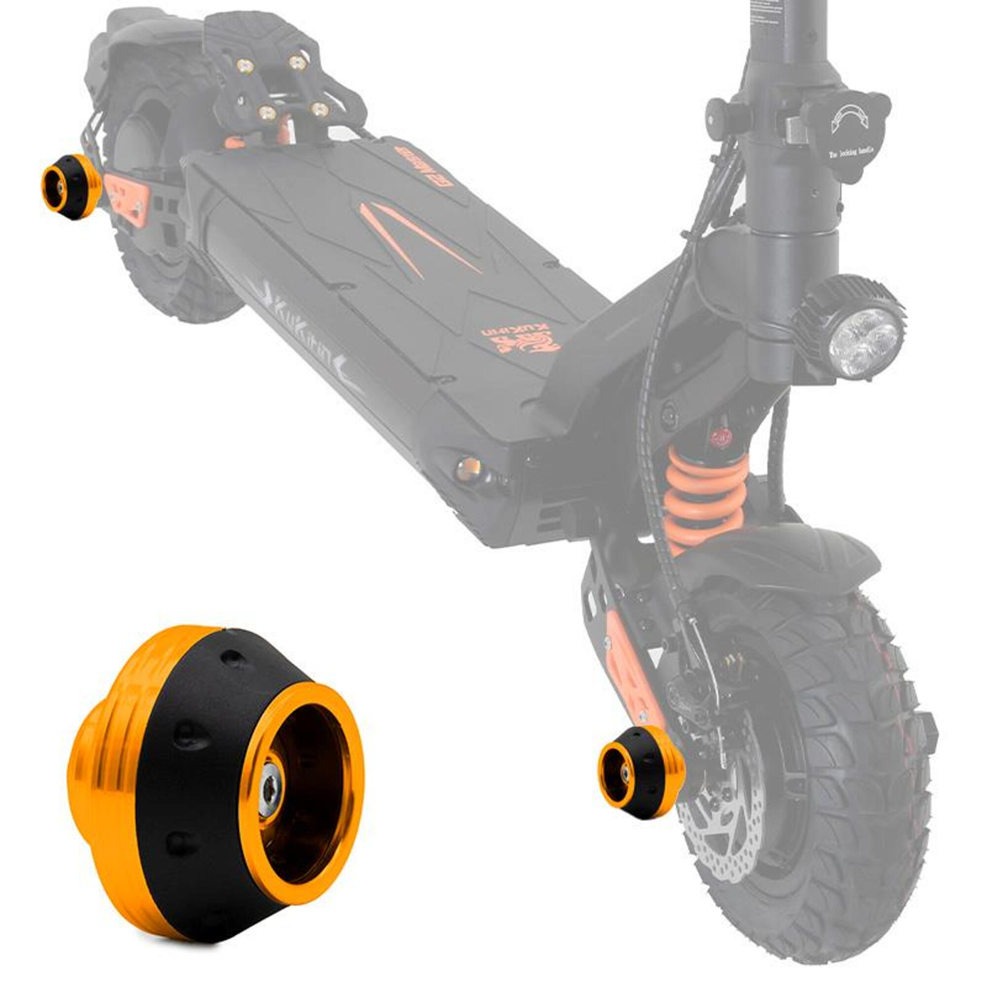 Pieza anticaída para patinete EWTB-003 dorado 2/5