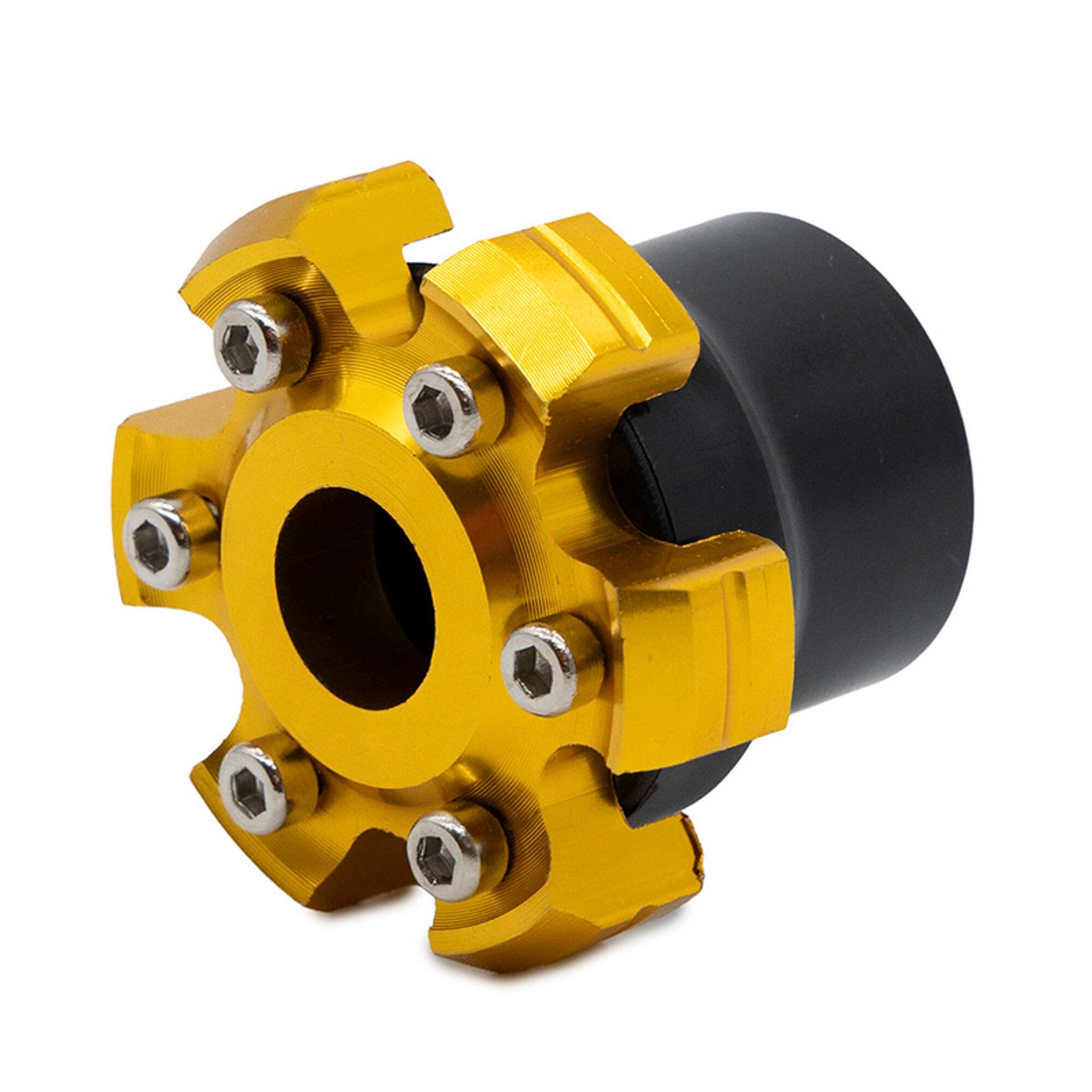 Protector decorativo anticaídas para eje motor o llanta EWTB-006 dorado 5/5