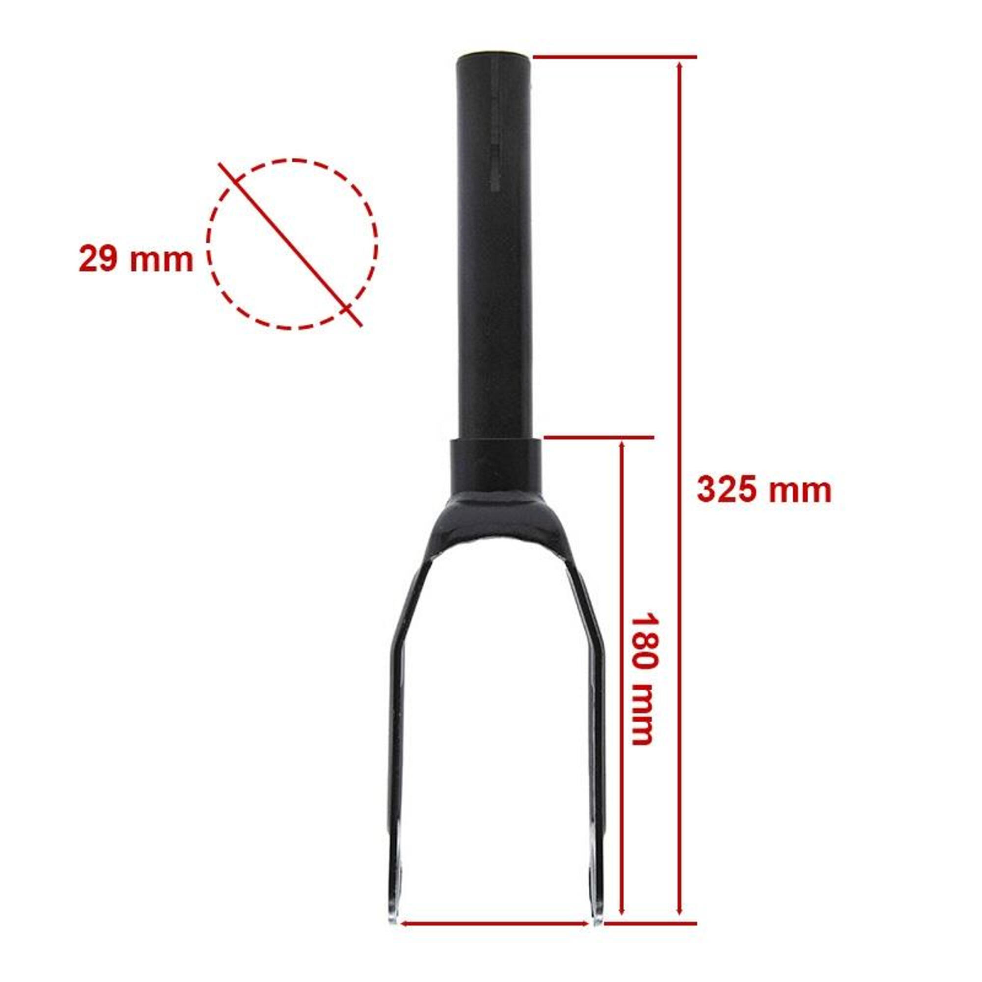 Horquilla con embellecedor negro para Xiaomi 4/5