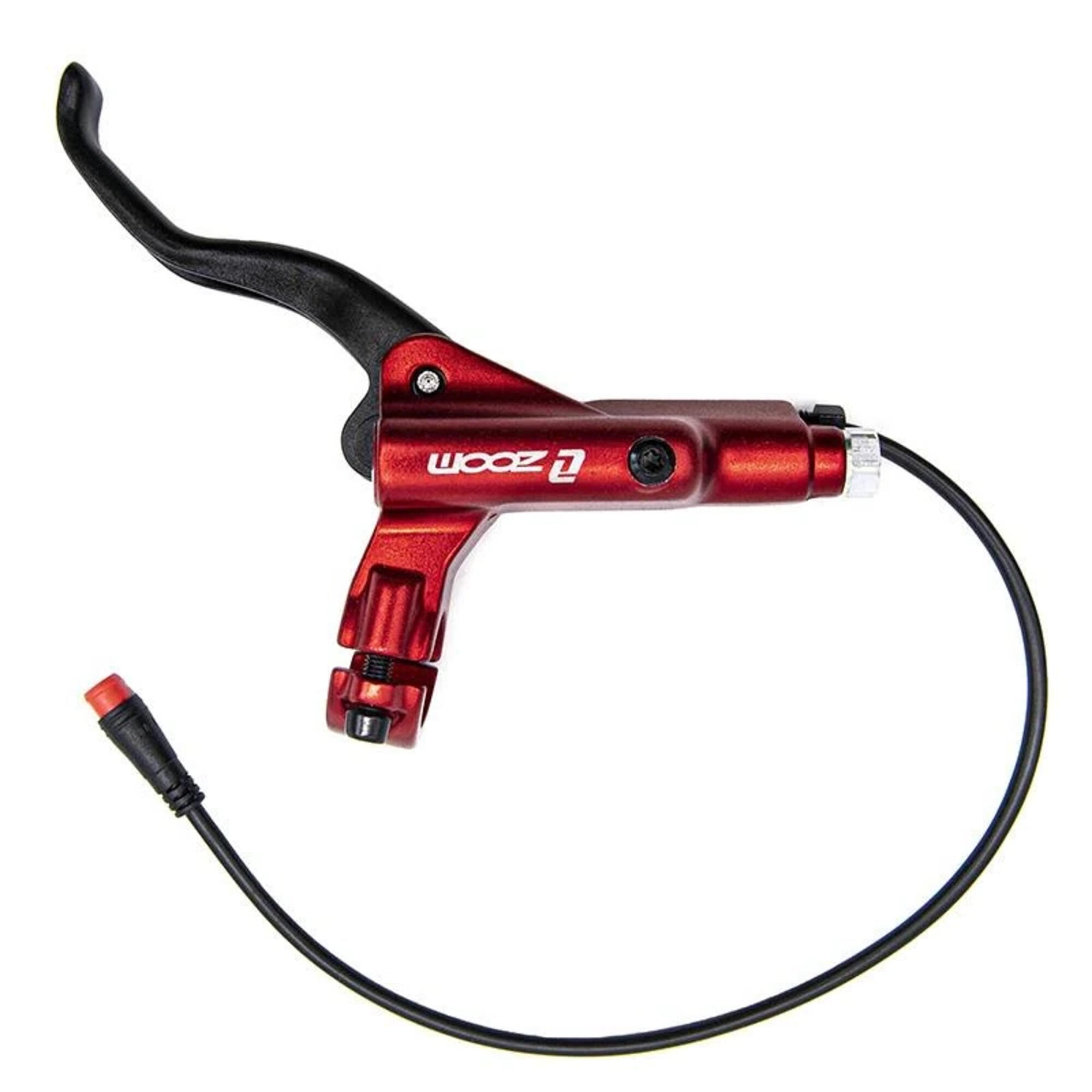 Kit de freno hidráulico rojo CR-3 Delantero L trasero R [Zoom] 5/5