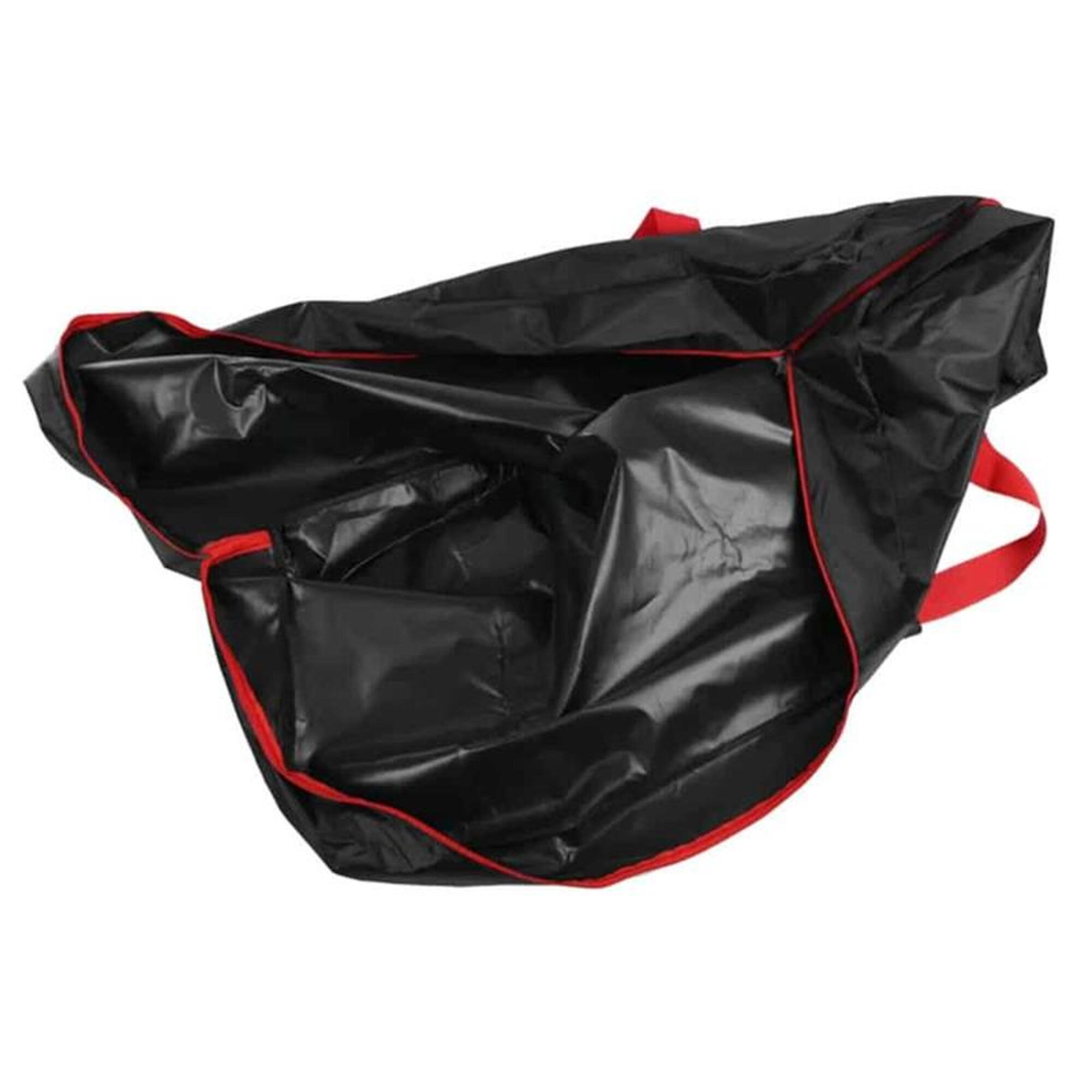Funda de tela impermeable 100x40x20 cm roja 5/5