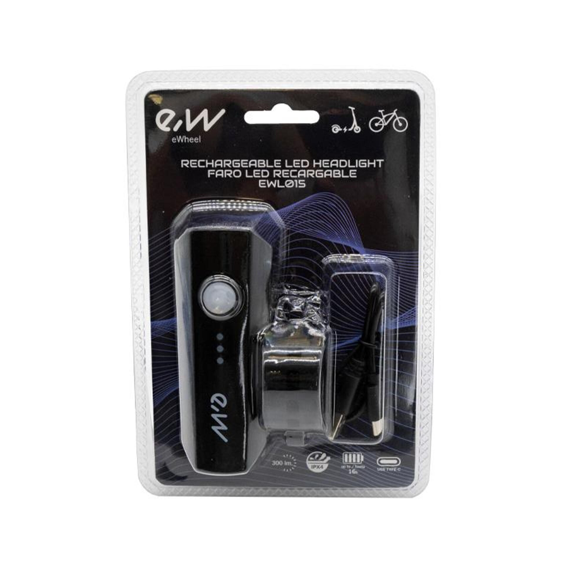 Luz led recargable 300 Lumen EWL015 5/5