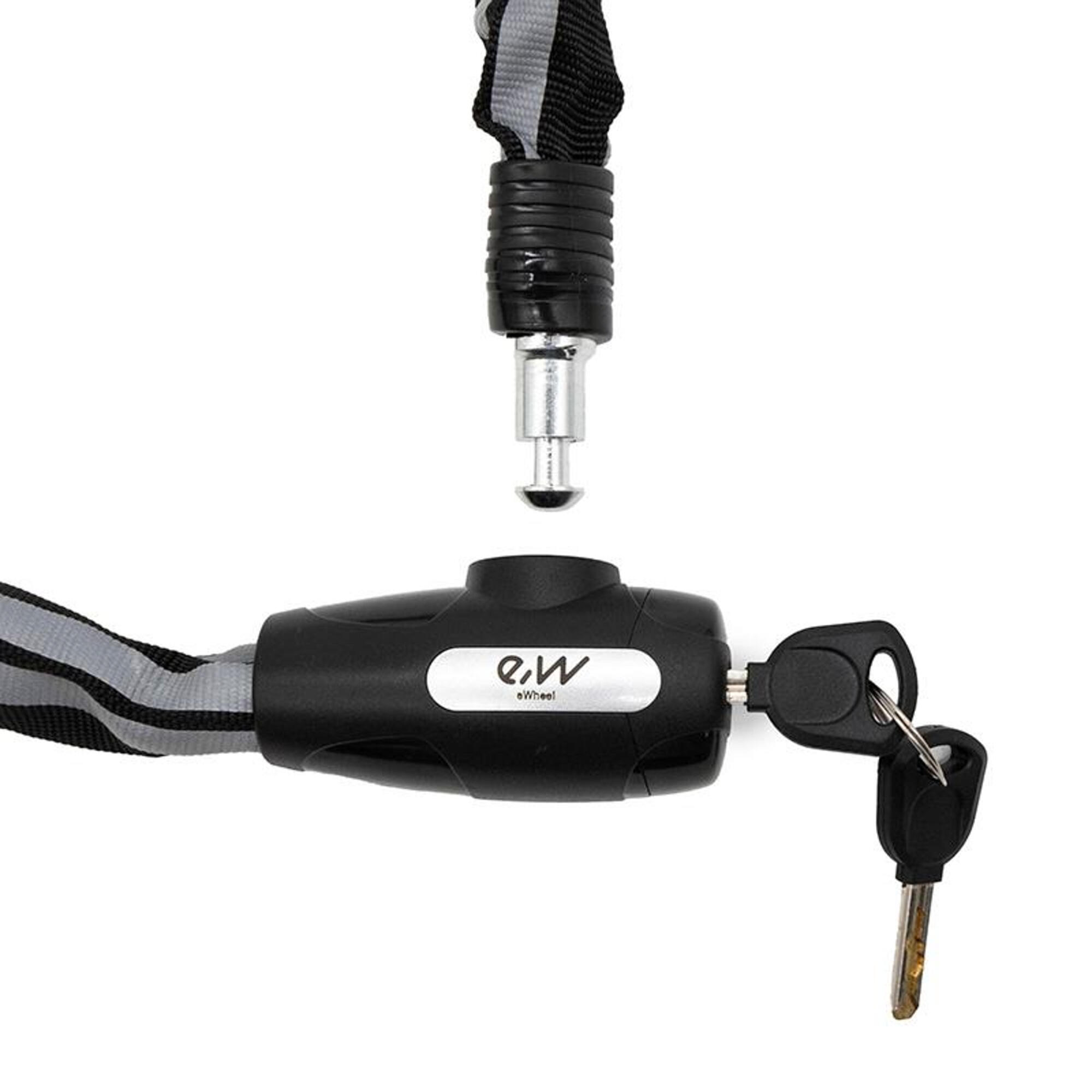 Candado EWLK018 de cadena con funda reflectante 2/5