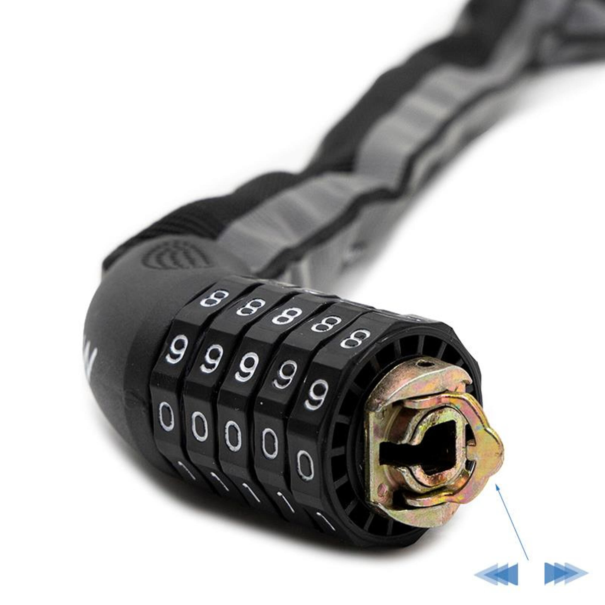 Candado EWLK017 de cadena con funda reflectante 2/5