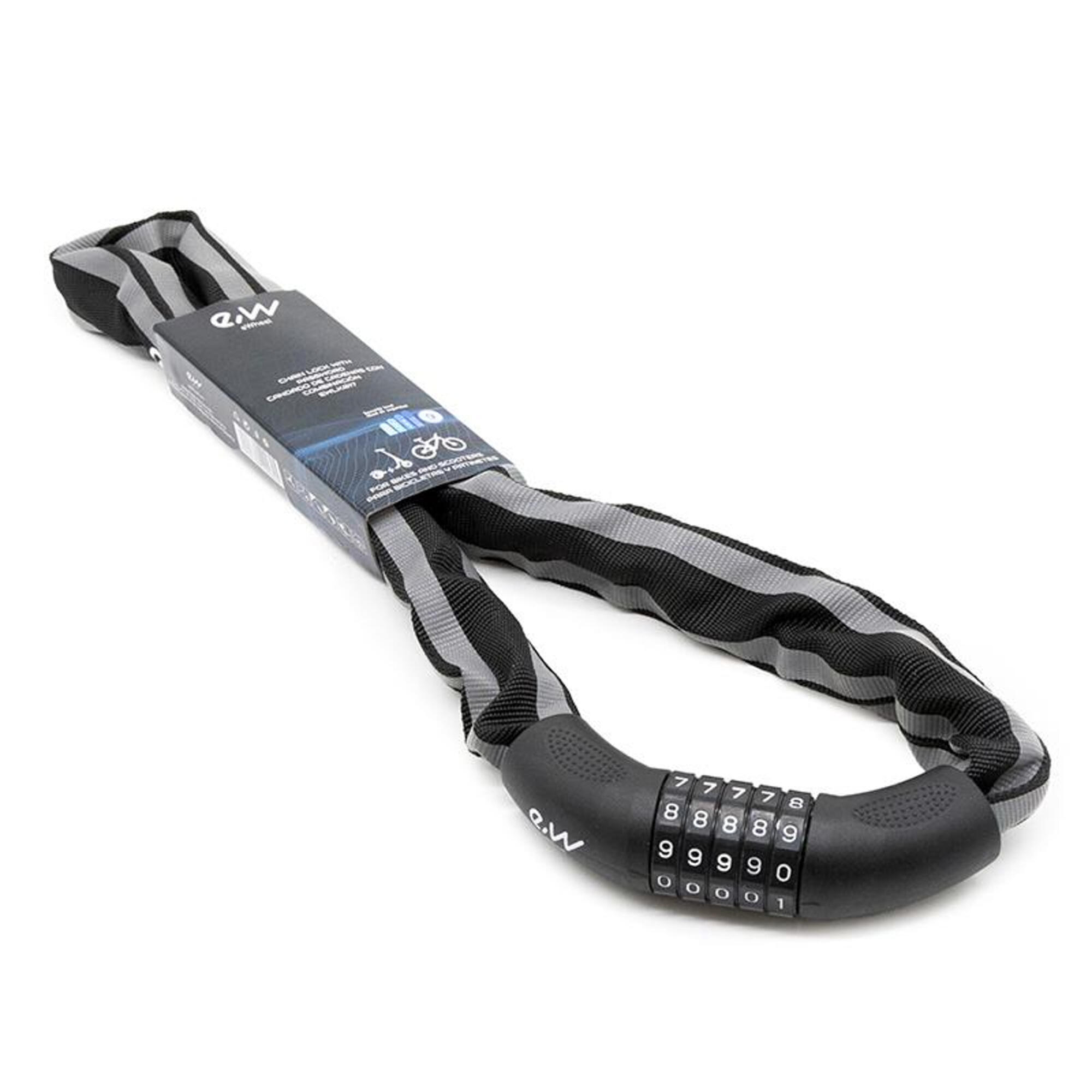 Candado EWLK017 de cadena con funda reflectante 5/5