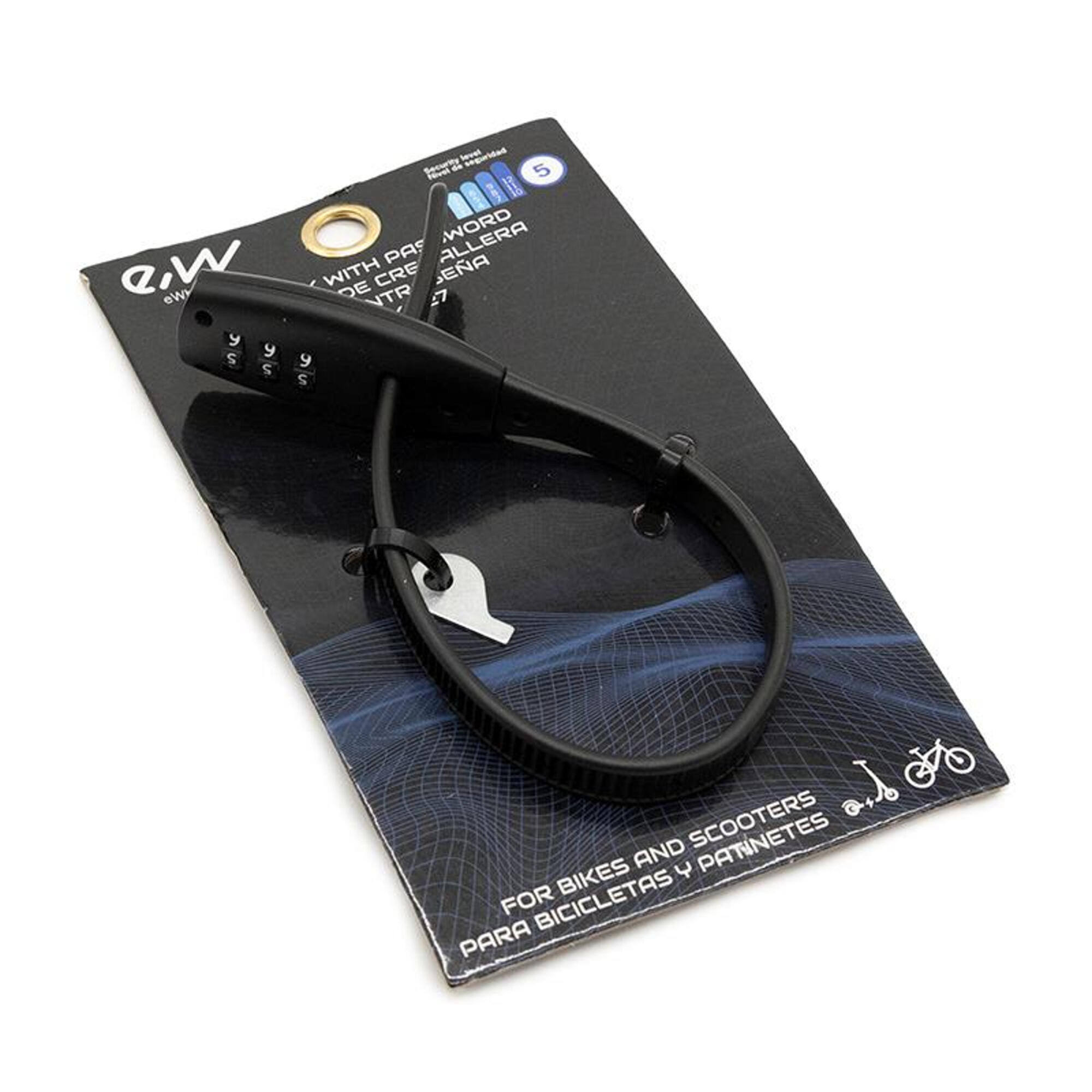 Candado de brida EWLK027 negro. 5/5