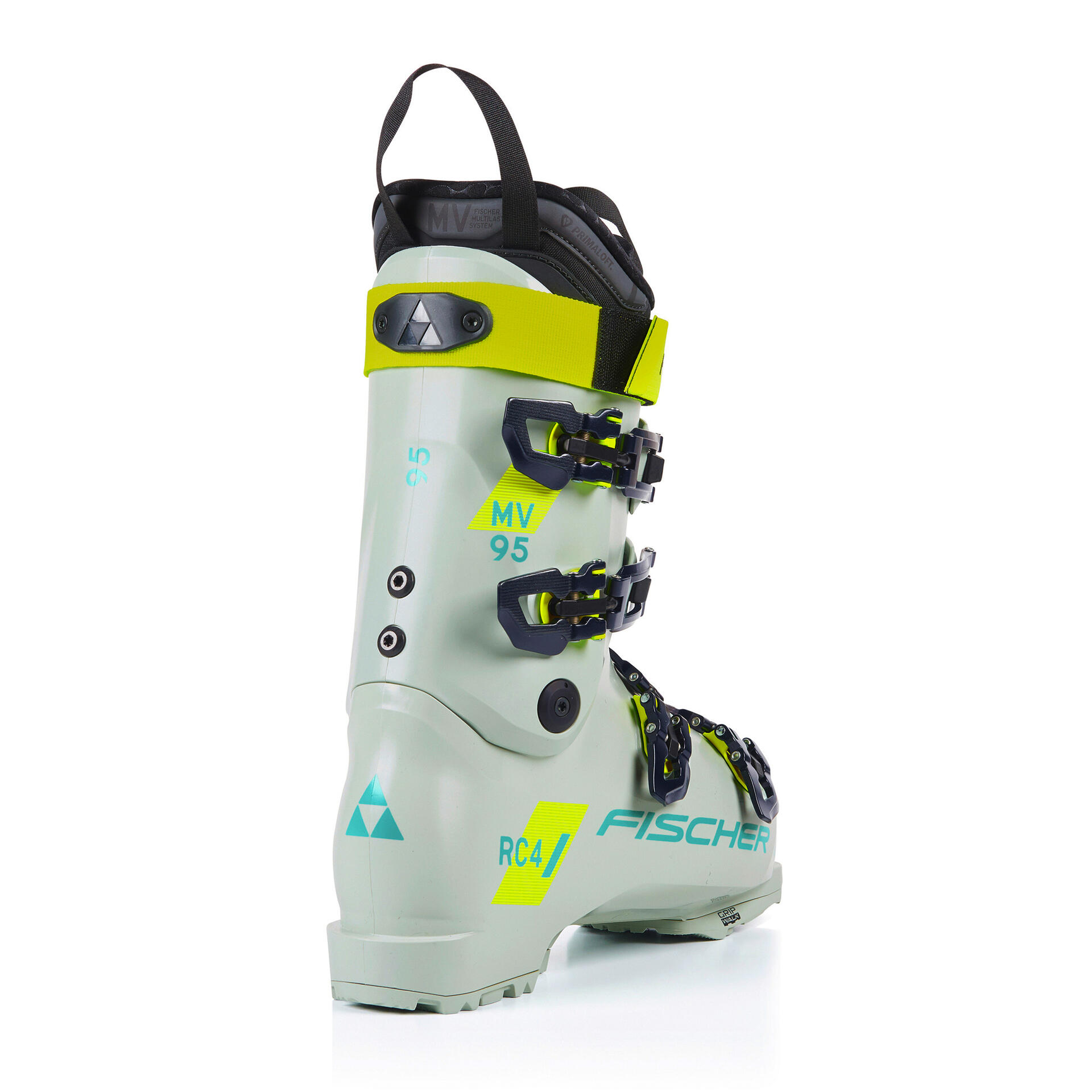 Fischer RC4 95 MV VAC GW Eisgrau/Eisgrau Skischuhe Damen 3/4